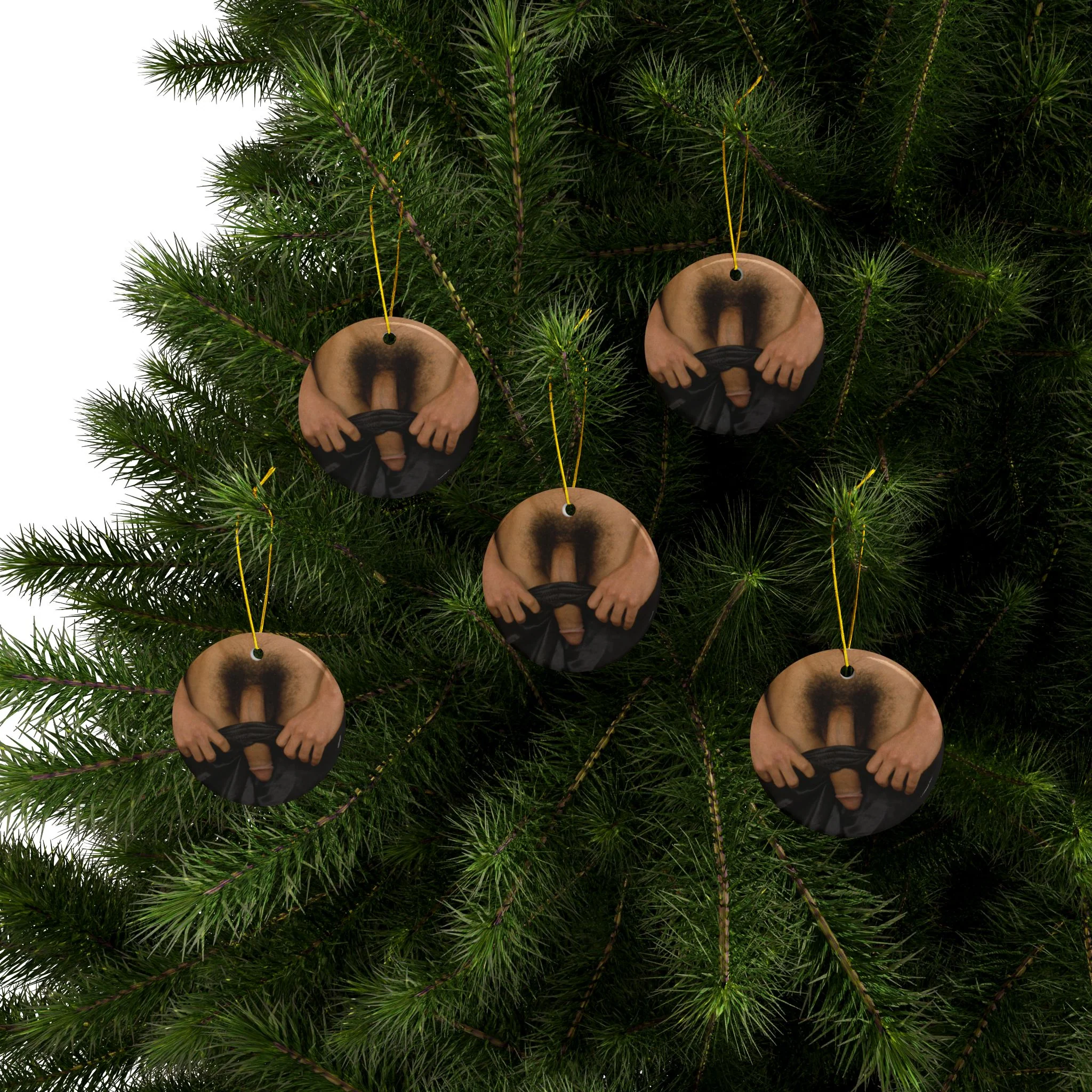 CHUCK X CULTUREEDIT "DICK OUT" Ceramic Ornaments (1pc, 3pcs, 5pcs, 10pcs) - Image 24