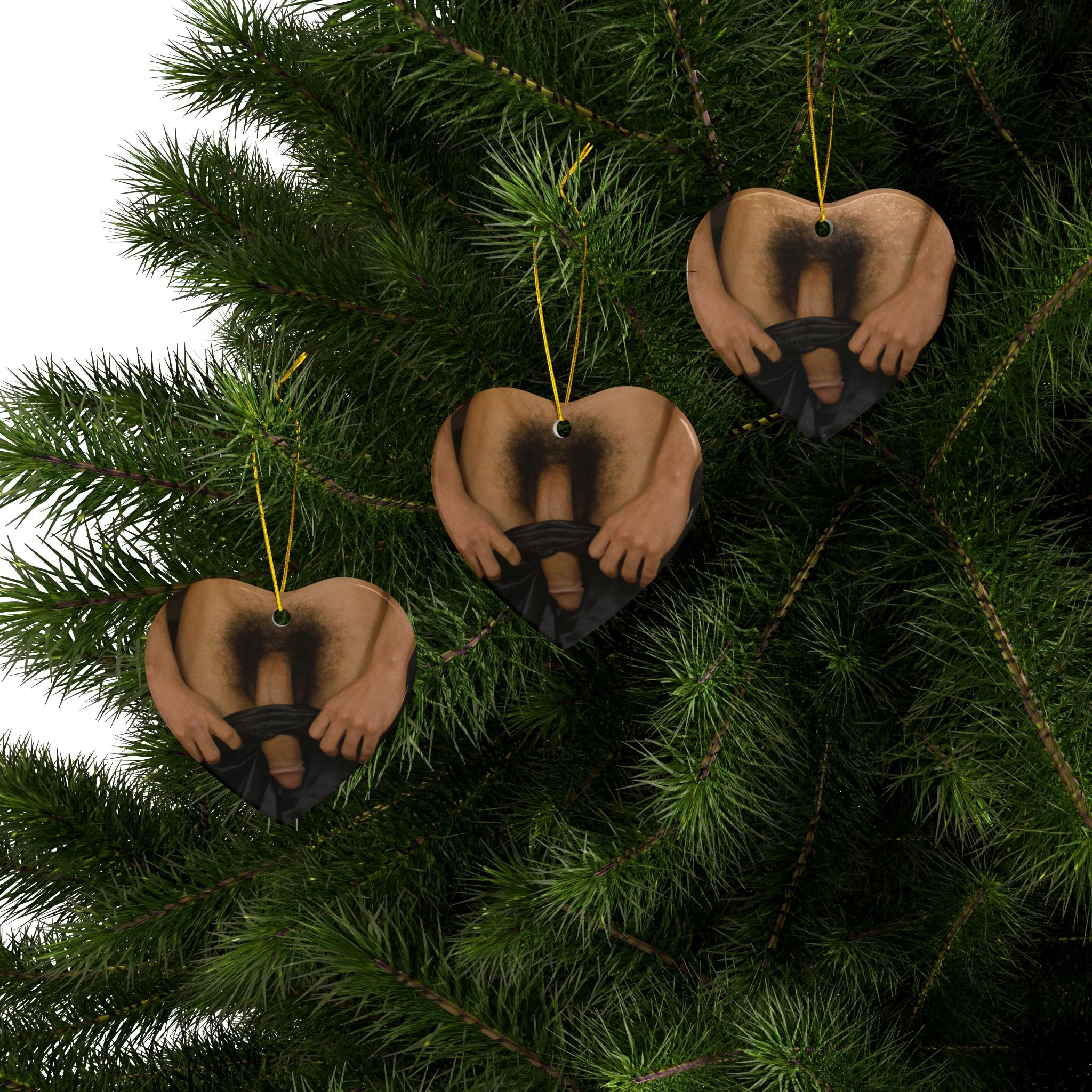 CHUCK X CULTUREEDIT "DICK OUT" Ceramic Ornaments (1pc, 3pcs, 5pcs, 10pcs) - Image 36
