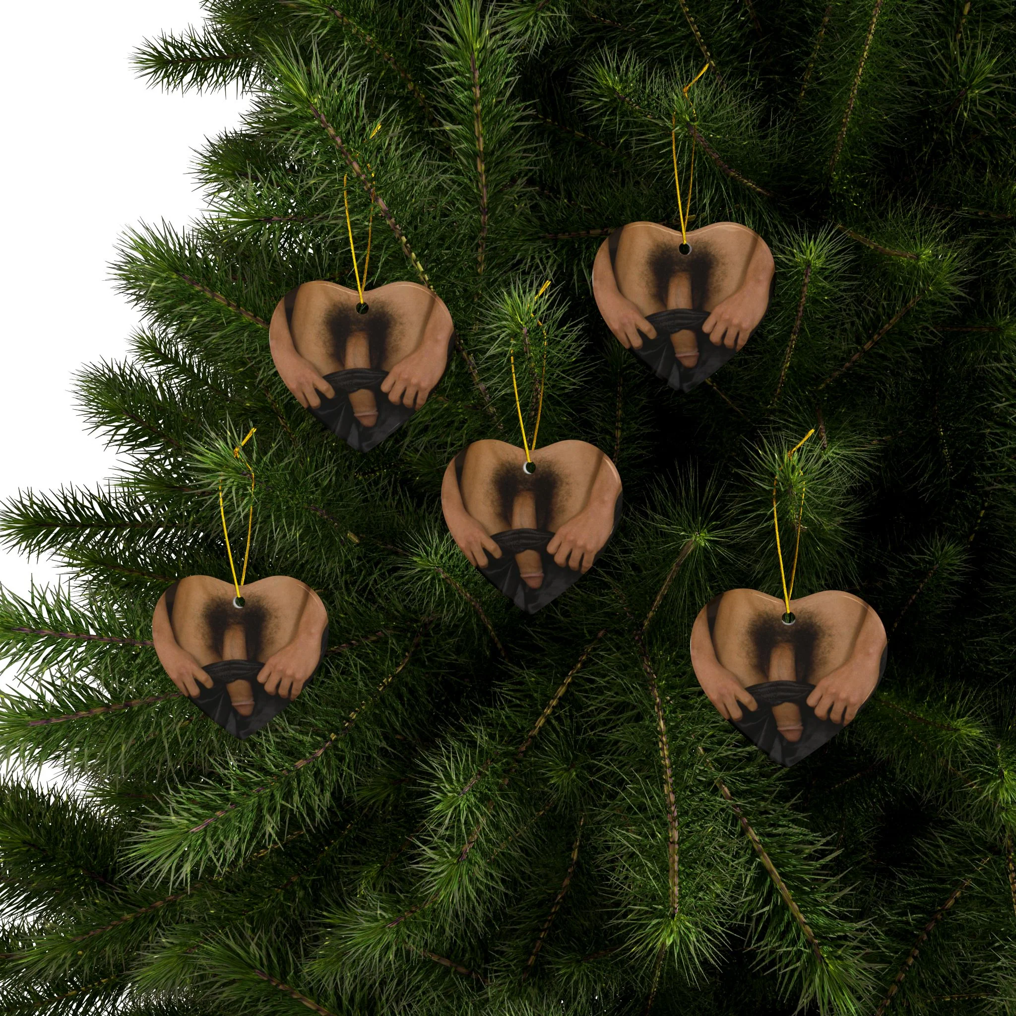 CHUCK X CULTUREEDIT "DICK OUT" Ceramic Ornaments (1pc, 3pcs, 5pcs, 10pcs) - Image 45