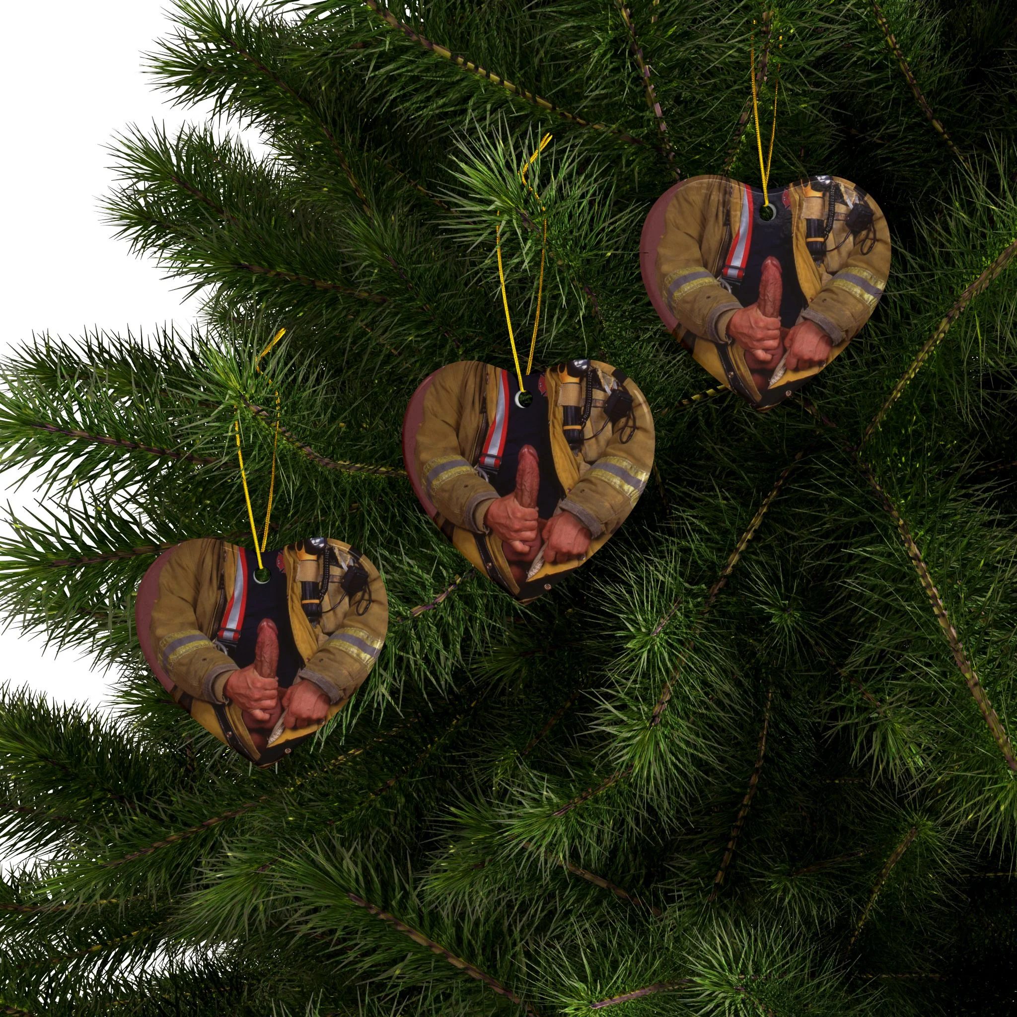 CHUCK X CULTUREEDIT "FIREMAN" Ceramic Ornaments (1pc, 3pcs, 5pcs, 10pcs) - Image 36