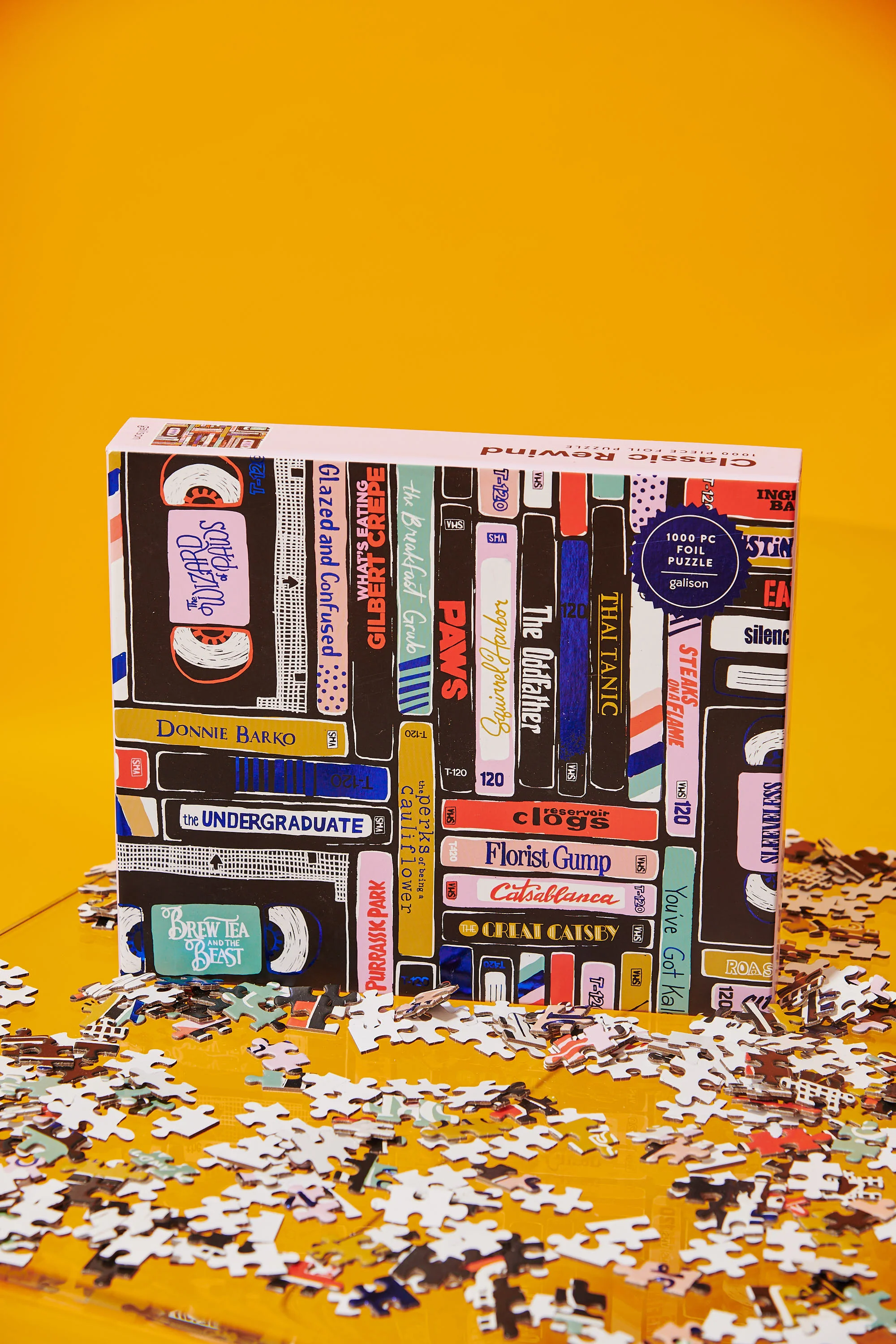 Classic Rewind 1000 Piece Foil Jigsaw Puzzle - Image 2