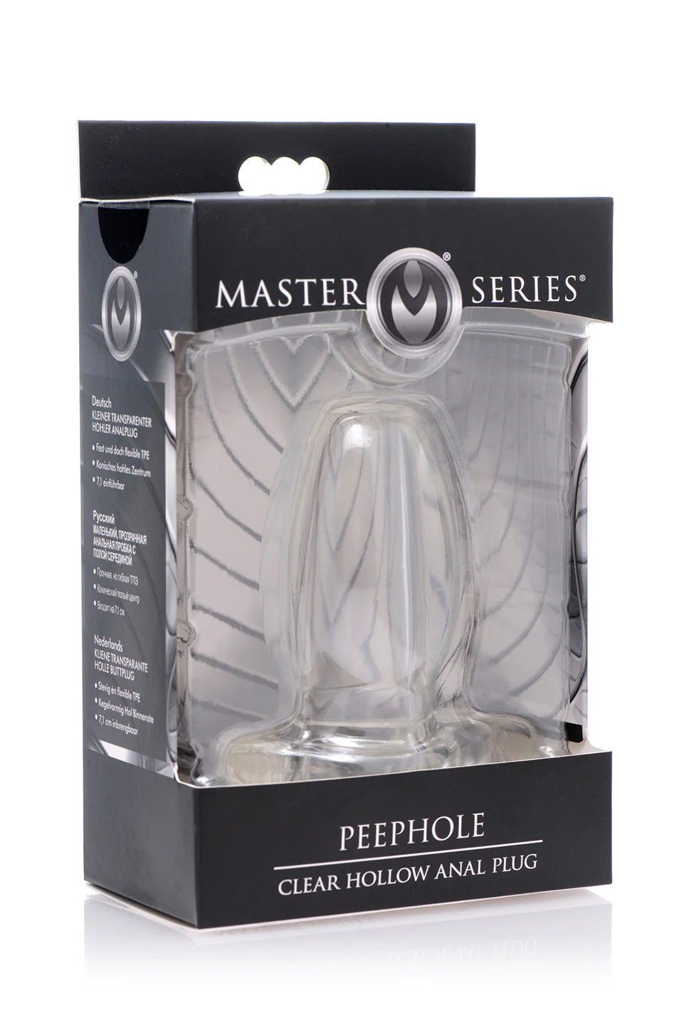 Gape Glory Clear Hollow Anal Plug - Image 13
