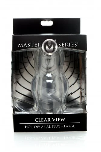 CLEAR VIEW HOLLOW ANAL PLUG - LARGE - Image 4