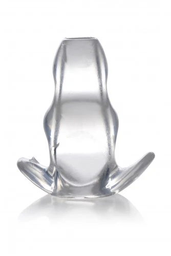 CLEAR VIEW HOLLOW ANAL PLUG - SMALL - Image 2
