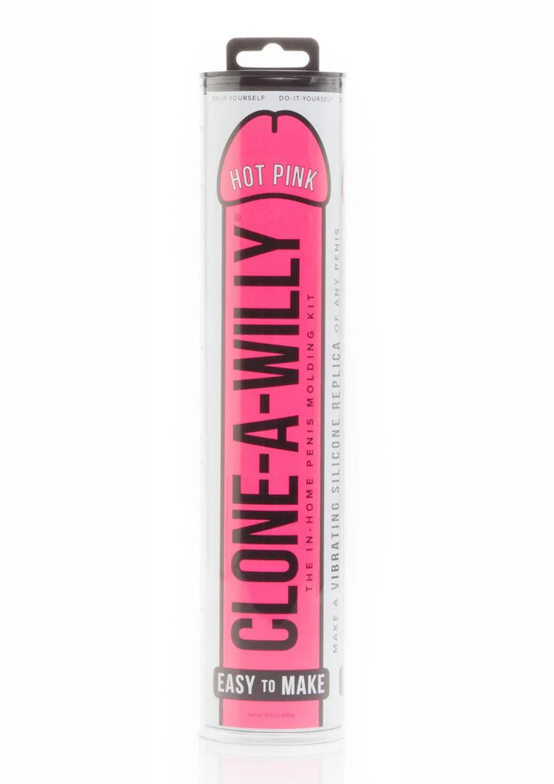 CLONE A WILLY AT HOME PENIS MOLDING KIT - HOT PINK - Image 5