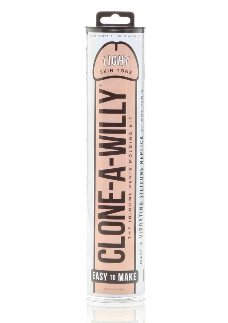 CLONE A WILLY AT HOME PENIS MOLDING KIT - LIGHT SKIN TONE
