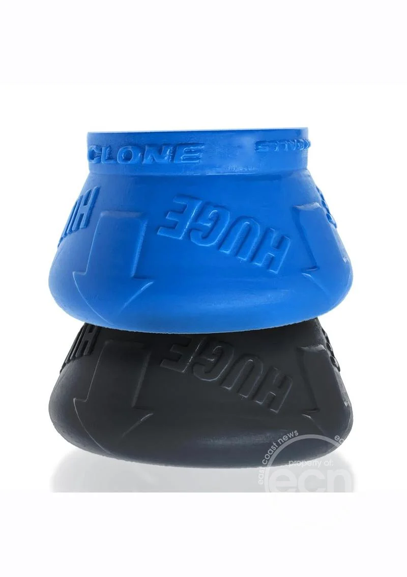 Clone Duo Huge Silicone Ballstretcher (2 pack) - Black/Blue - Image 5