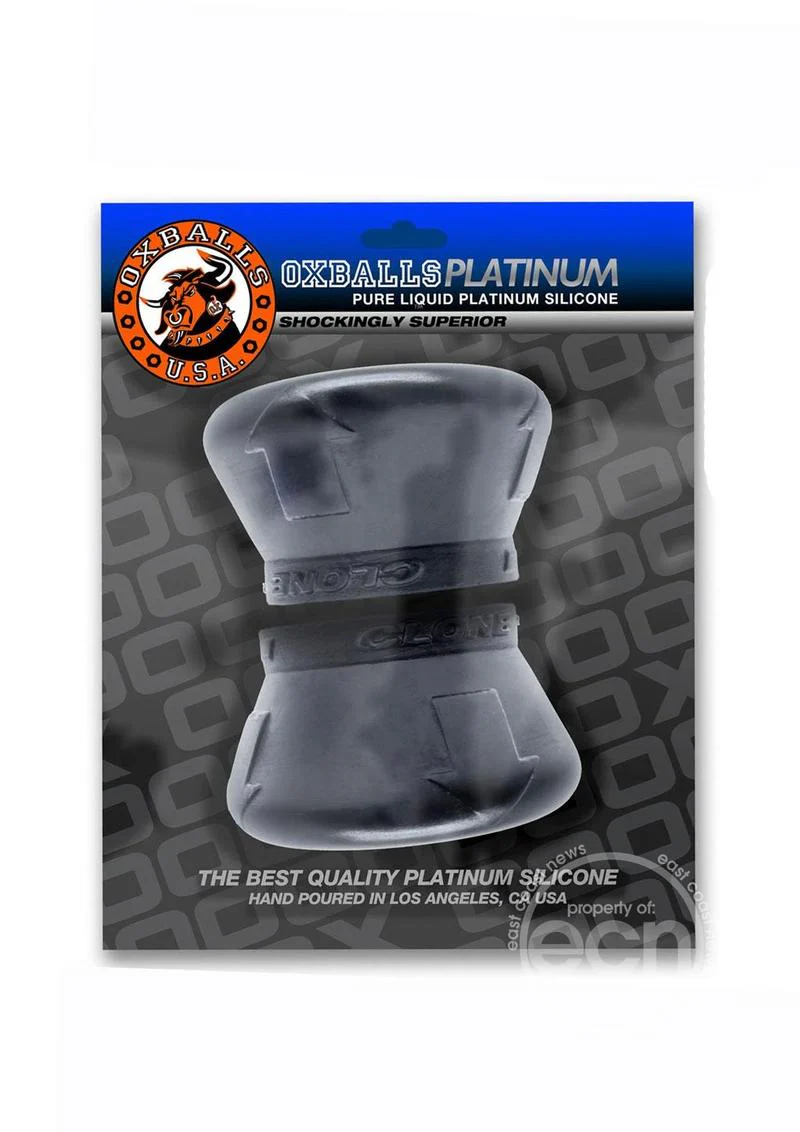 Clone Duo Silicone Ballstretcher (2 pack) - Black - Image 6