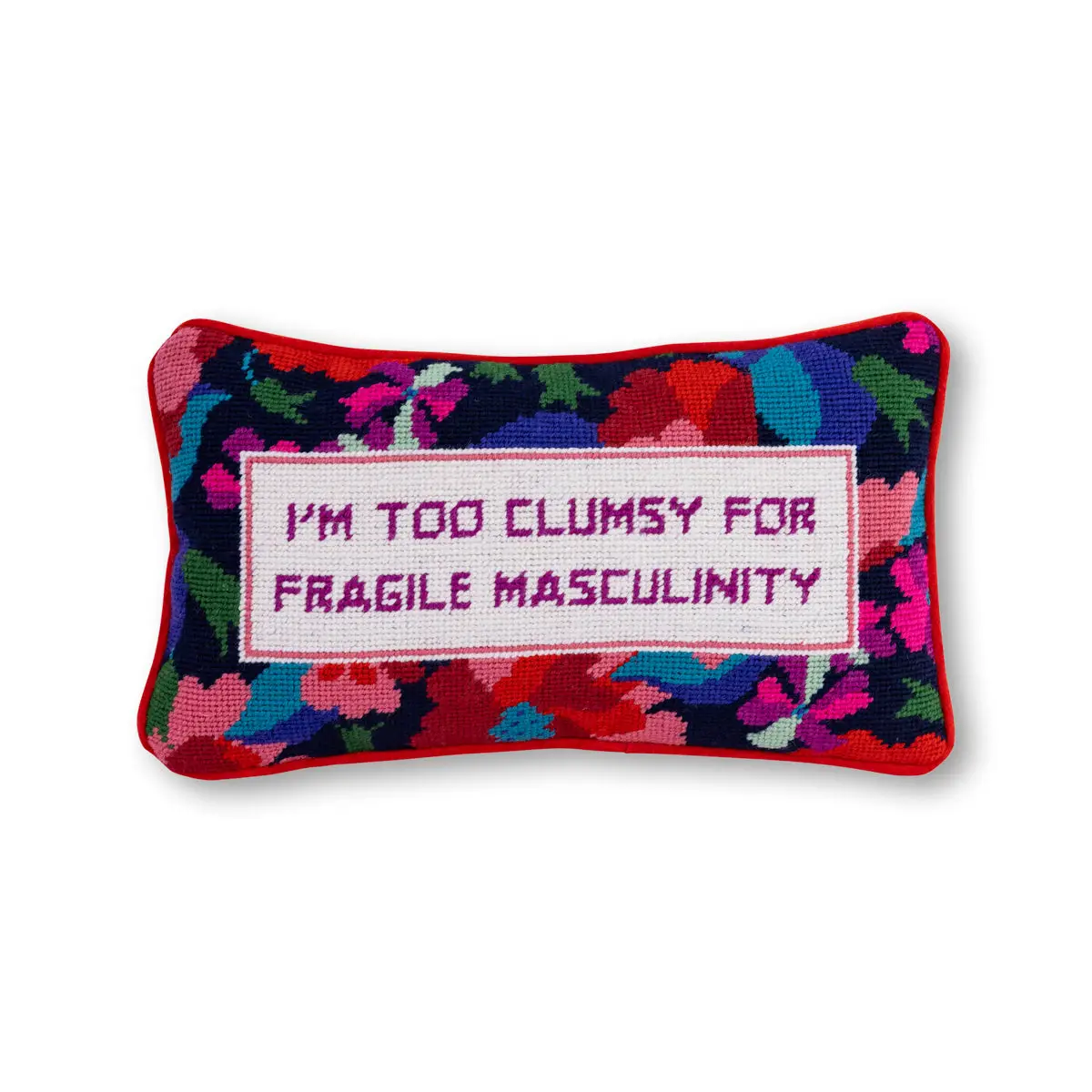 Clumsy Needlepoint Pillow - Image 2