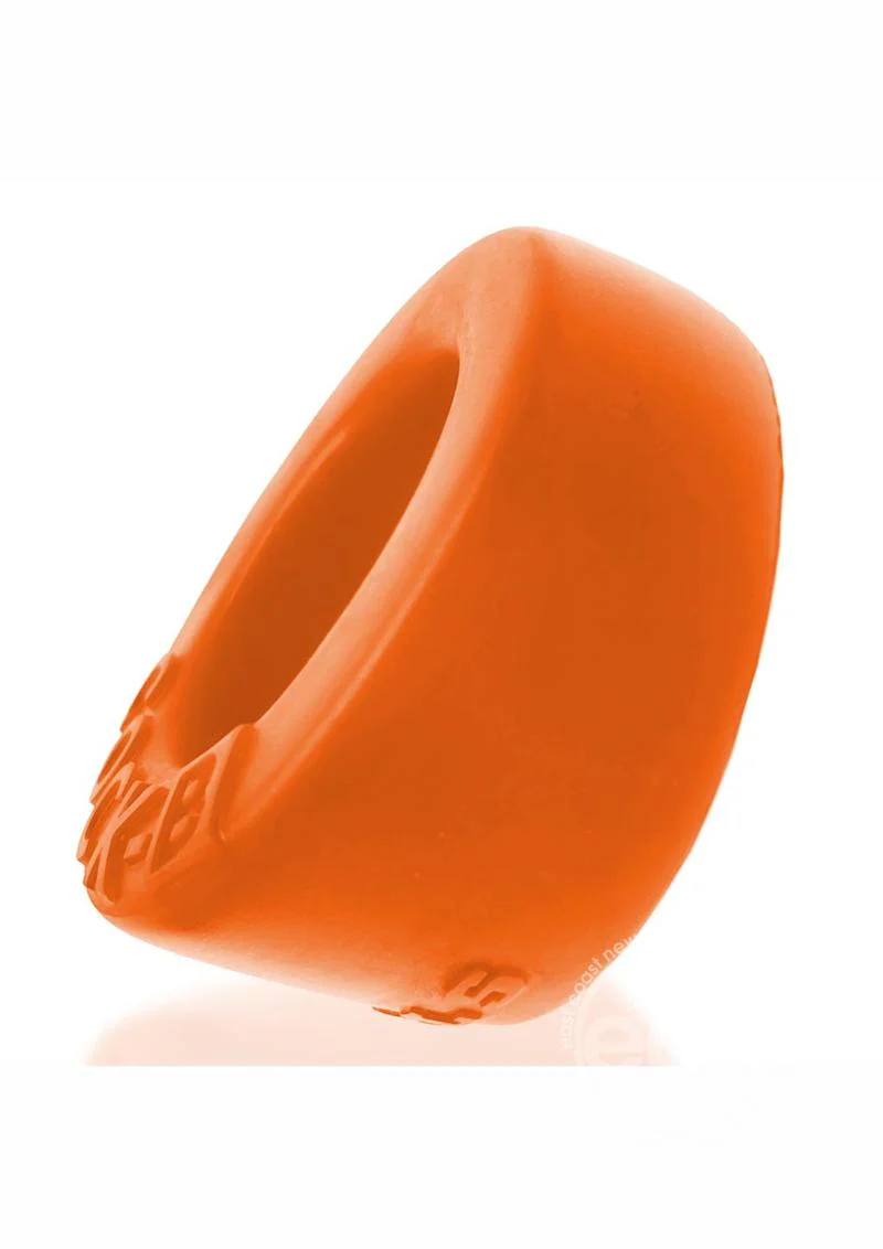 Cock B Bulge Silicone Cock Ring - Orange - Image 4
