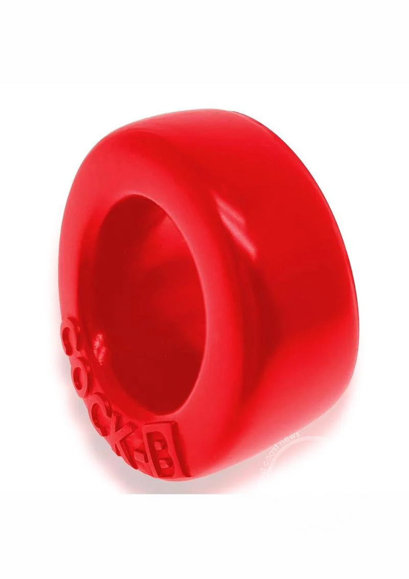 Cock B Bulge Silicone Cock Ring - Red - Image 4