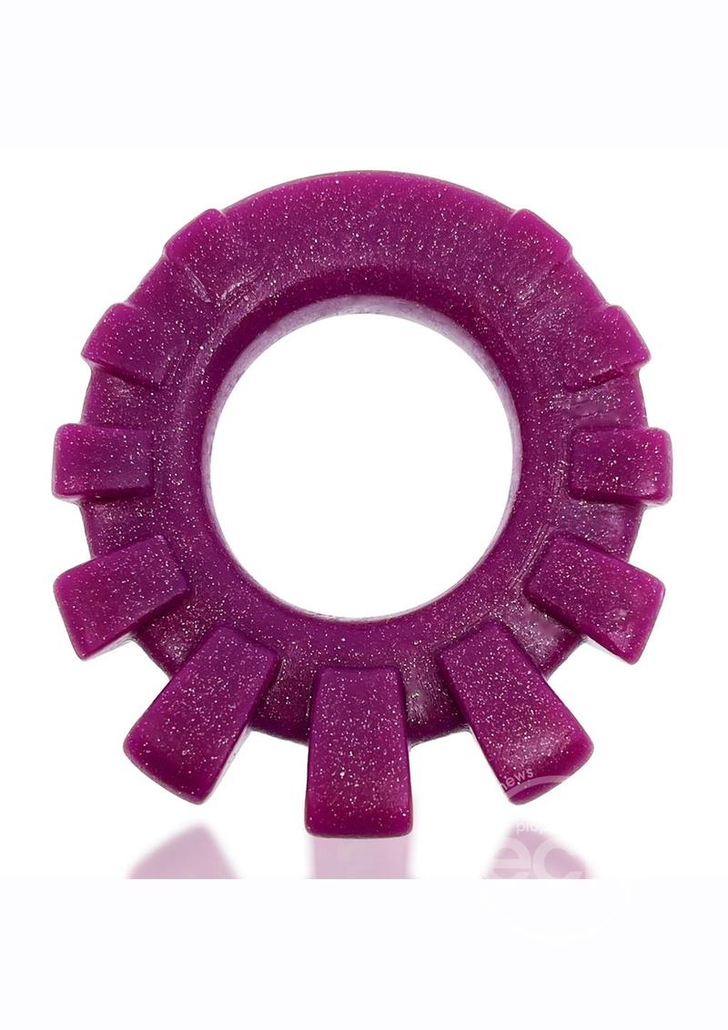 Cock Lug Lugged Cock Ring - Plum - Image 3