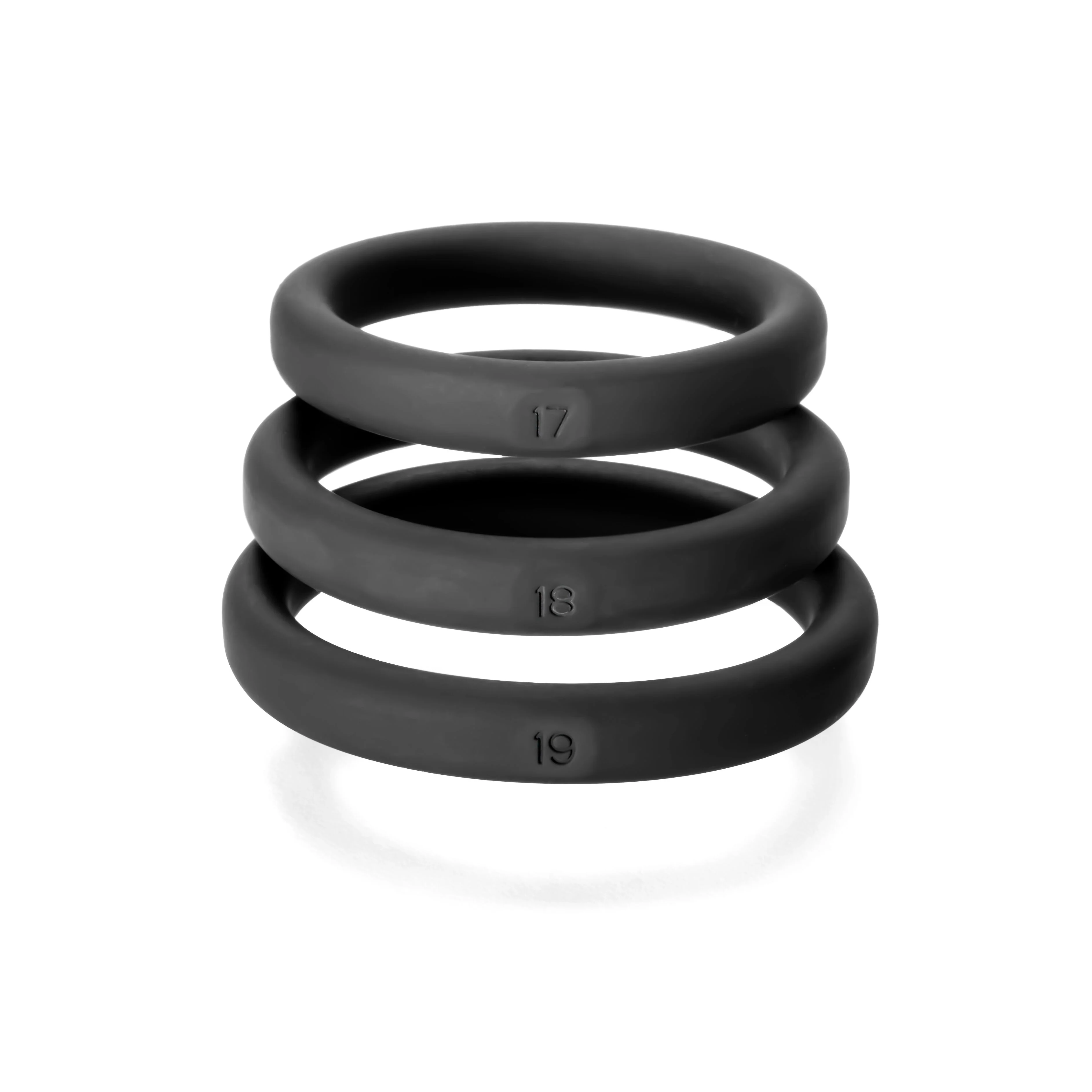 Xact-Fit Cock Rings sz 1.7- 1.9" set of 3 by Perfect Fit - Image 6