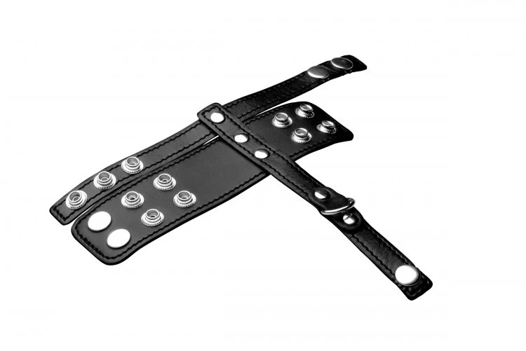 Cock Strap and Ball Stretcher  by Strict Leather - Image 4