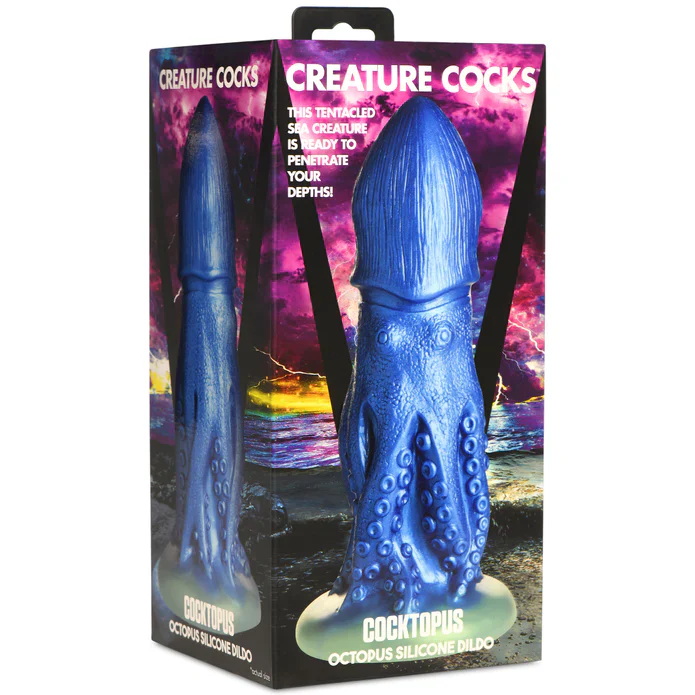 Creature Cock Cocktopus Octopus Silicone Dildo - Image 9