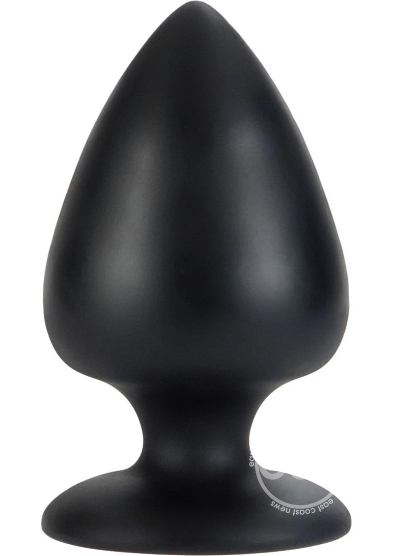 Colt Big Boy Silicone Anal Plug Black 3.25 Inch - Image 3