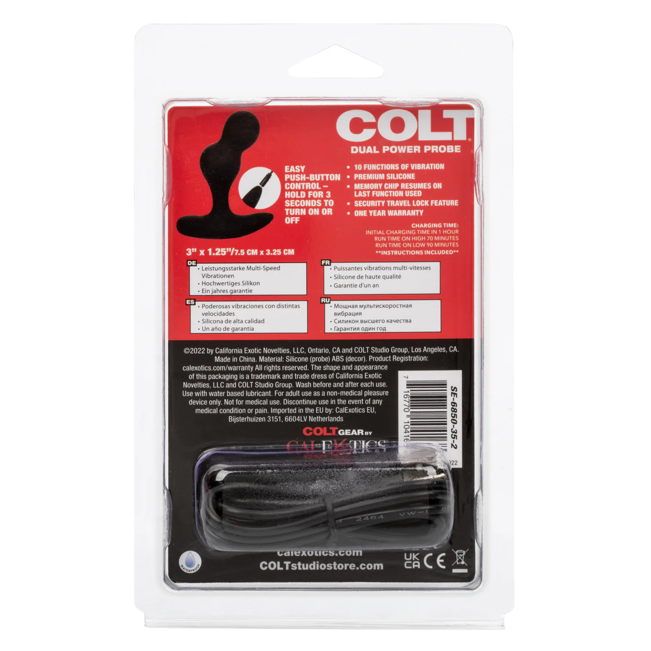 Colt Dual Power Probe Rechargeable Silicone - Image 4