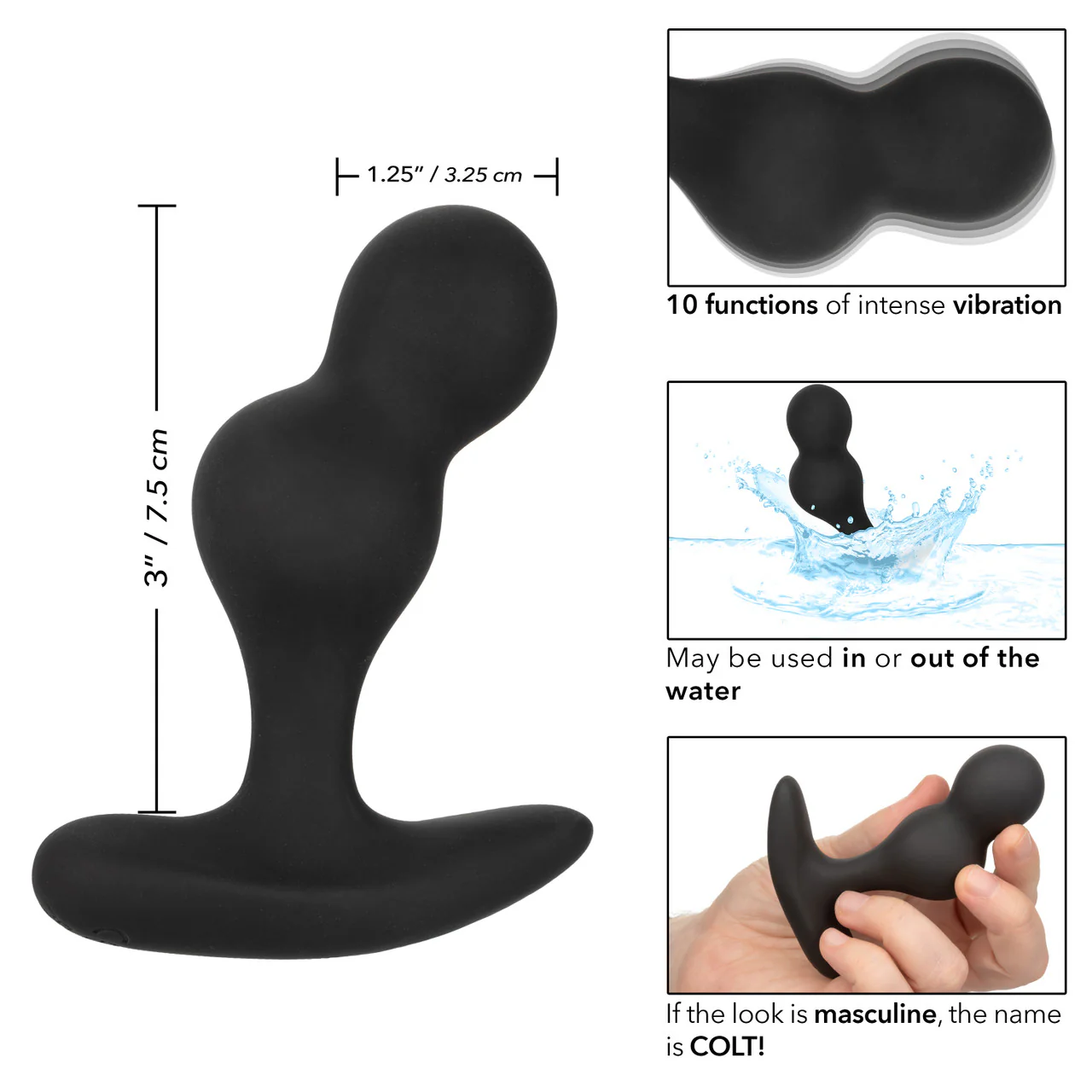 Colt Dual Power Probe Rechargeable Silicone - Image 5