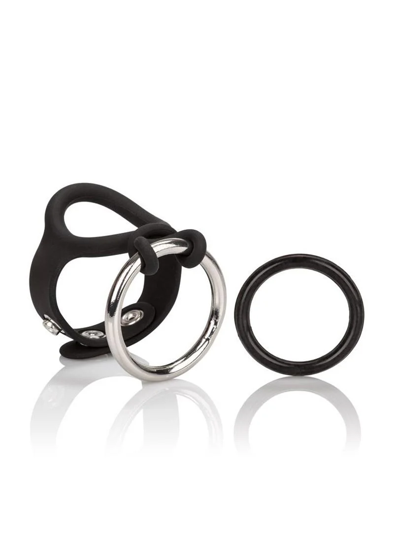 COLT Enhancer Set Cock Ring - Black - Image 3