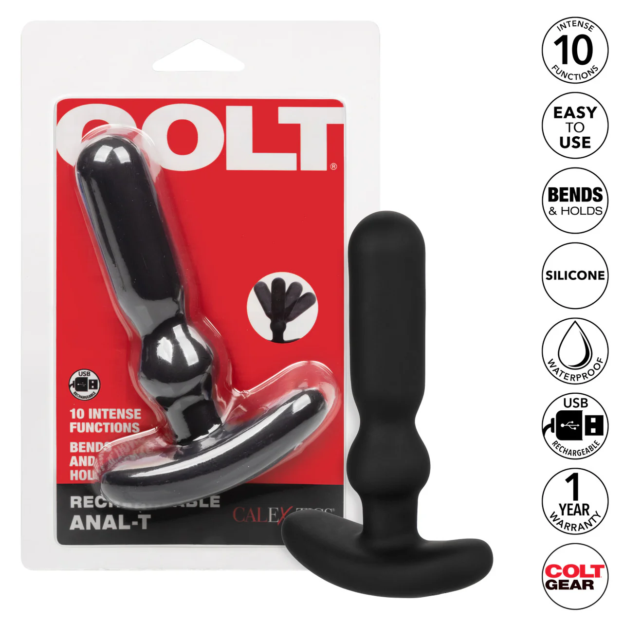 Colt Rechargeable Anal-T Silicone Probe - Image 6