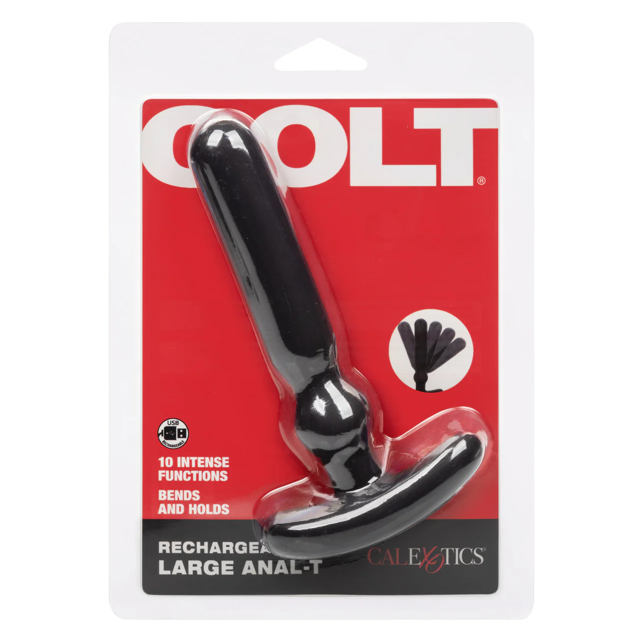Colt Rechargeable Anal-T Silicone Probe - Large - Image 3