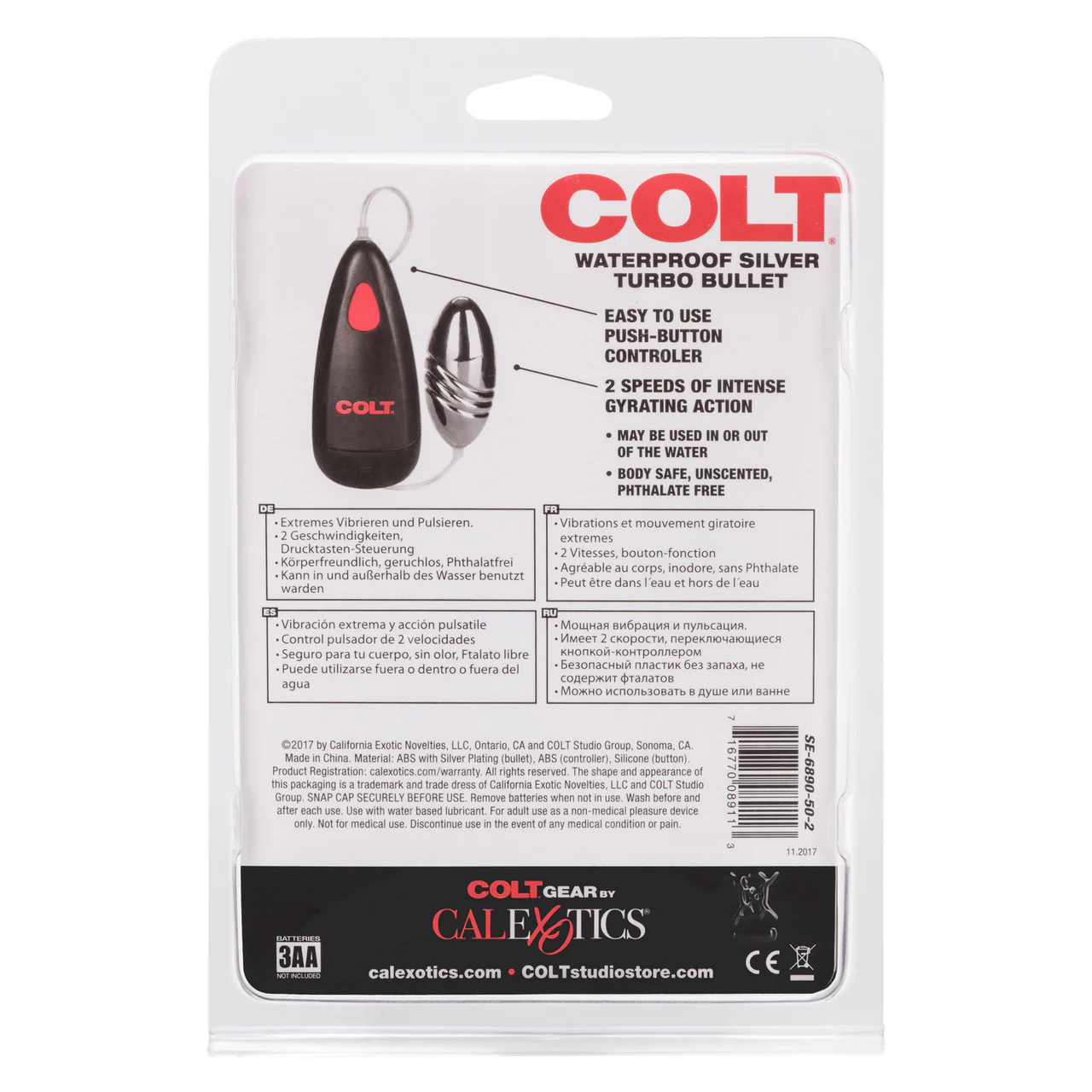 COLT® Waterproof Silver Turbo Bullet - Image 4