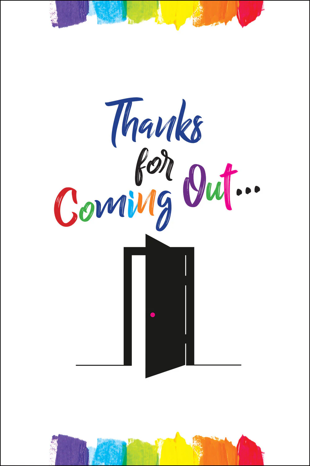 COMING OUT OF THE CLOSET GAY GREETING CARD BY KWEER CARDS - Image 2