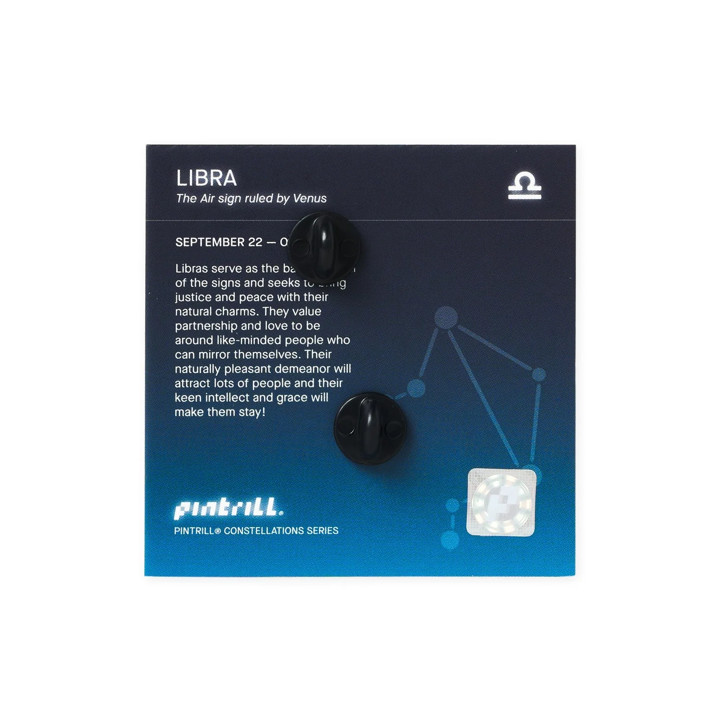 Constellations Libra Pin - Image 4