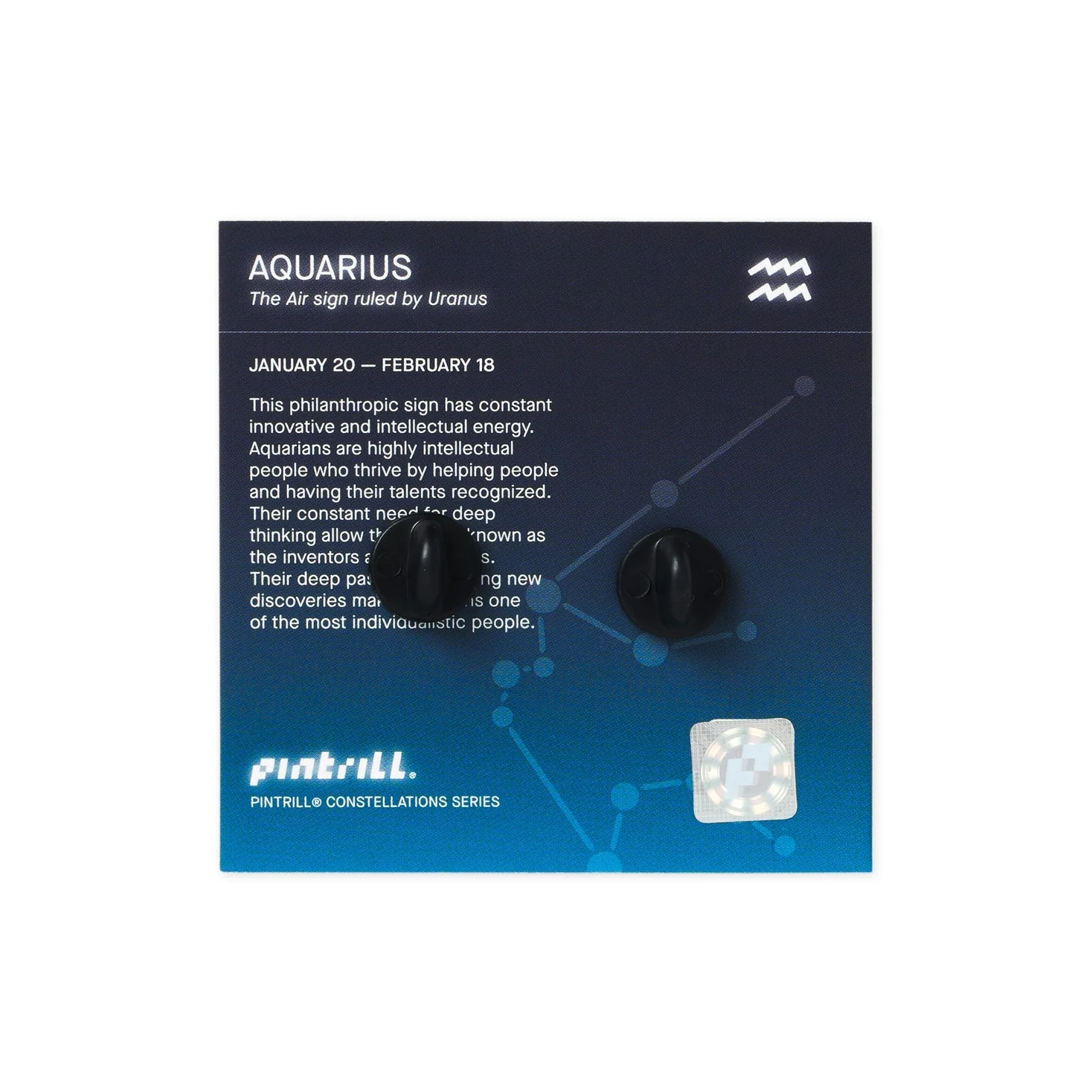 Constellations Aquarius Pin - Image 4