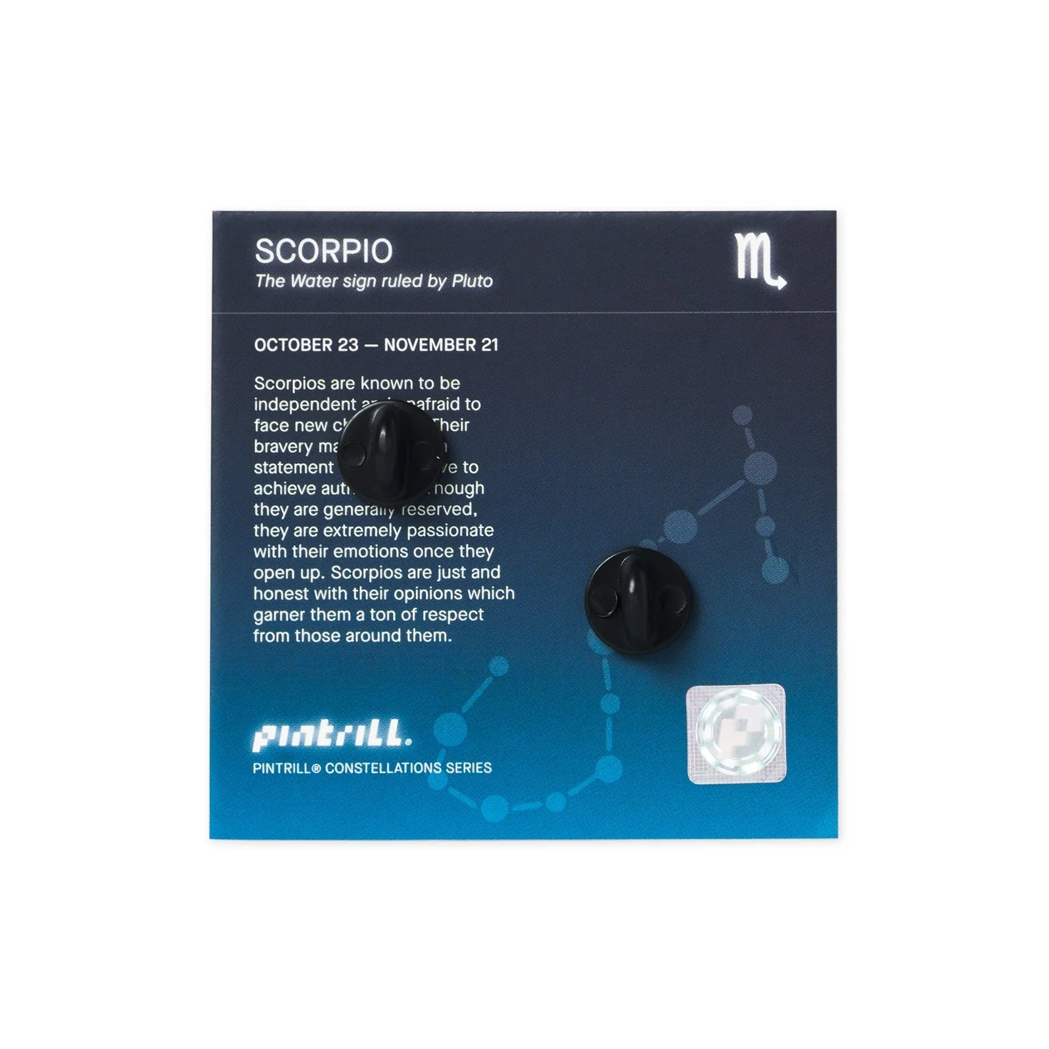 Constellations Scorpio Pin - Image 4