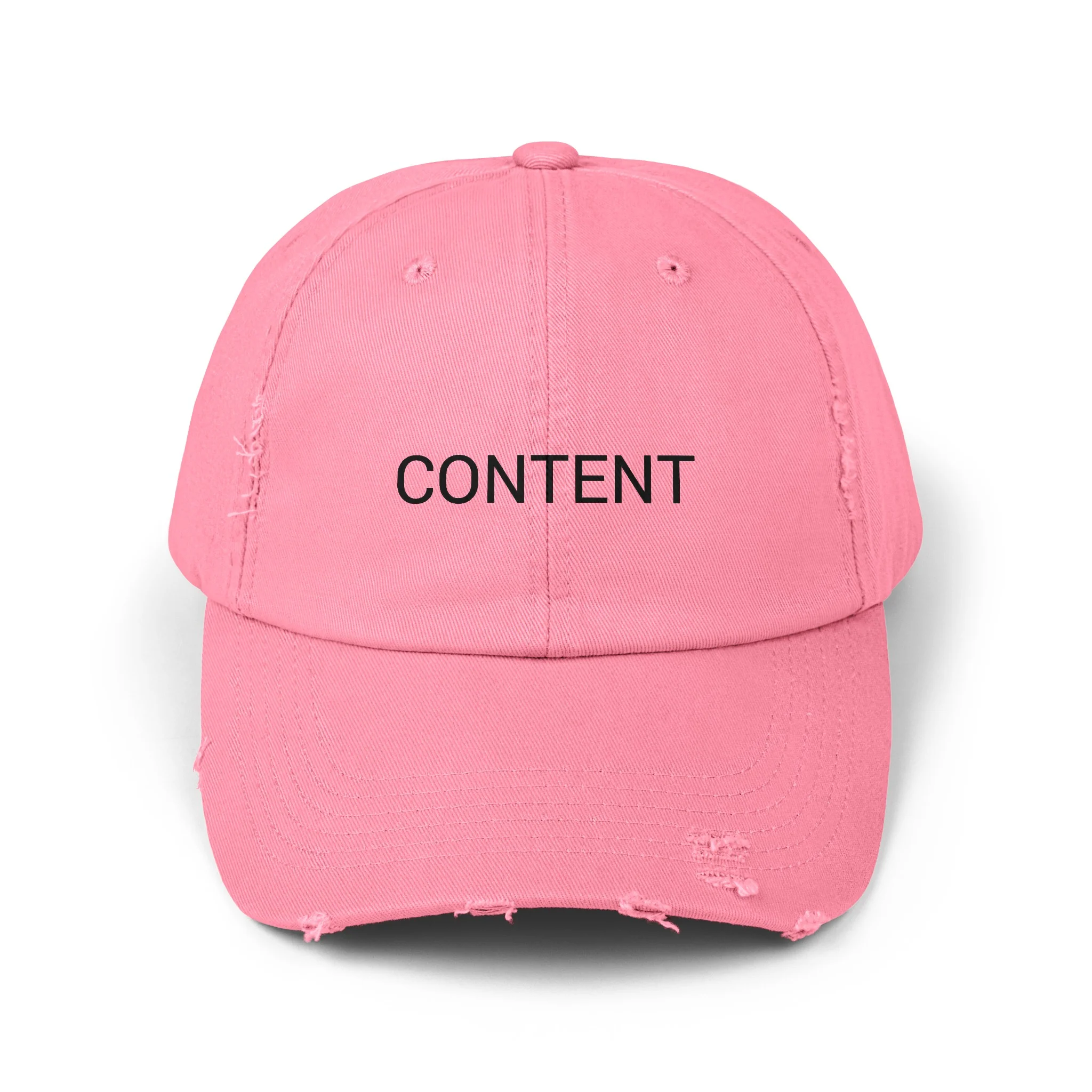 CONTENT Distressed Cap in 6 colors - Image 6