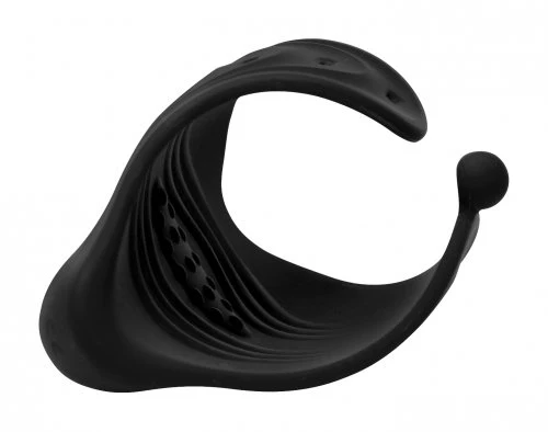 10X Pleasure Stroke Vibrating Silicone Penis Sleeve - Image 4