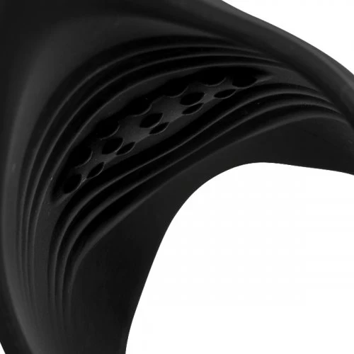 10X Pleasure Stroke Vibrating Silicone Penis Sleeve - Image 6