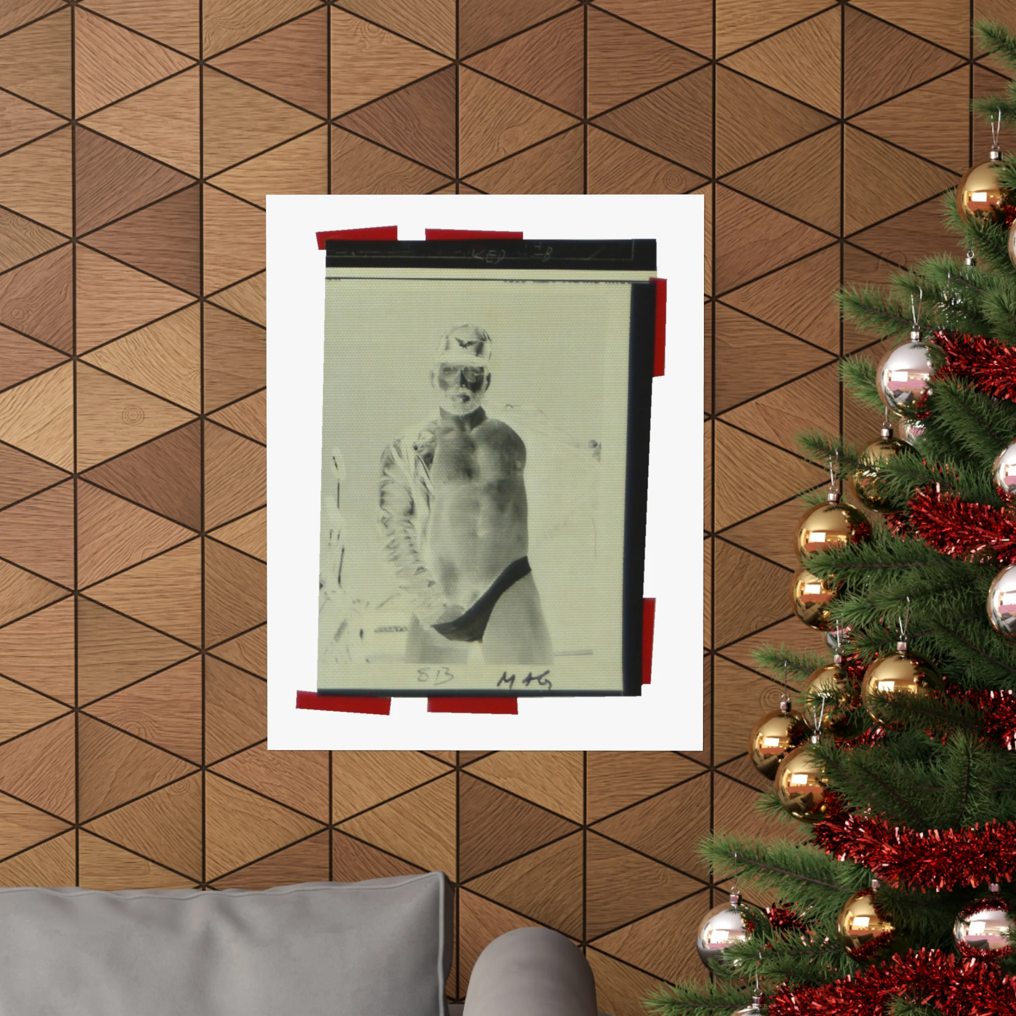 90S VINTAGE GAY PORN TRANSPARENCY Matte Vertical Poster #15 - Image 12