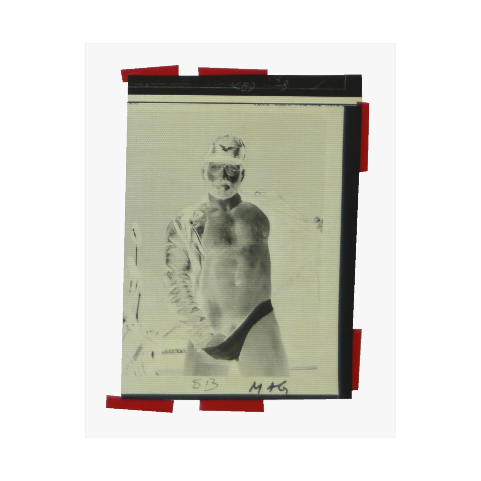 90S VINTAGE GAY PORN TRANSPARENCY Matte Vertical Poster #15 - Image 4