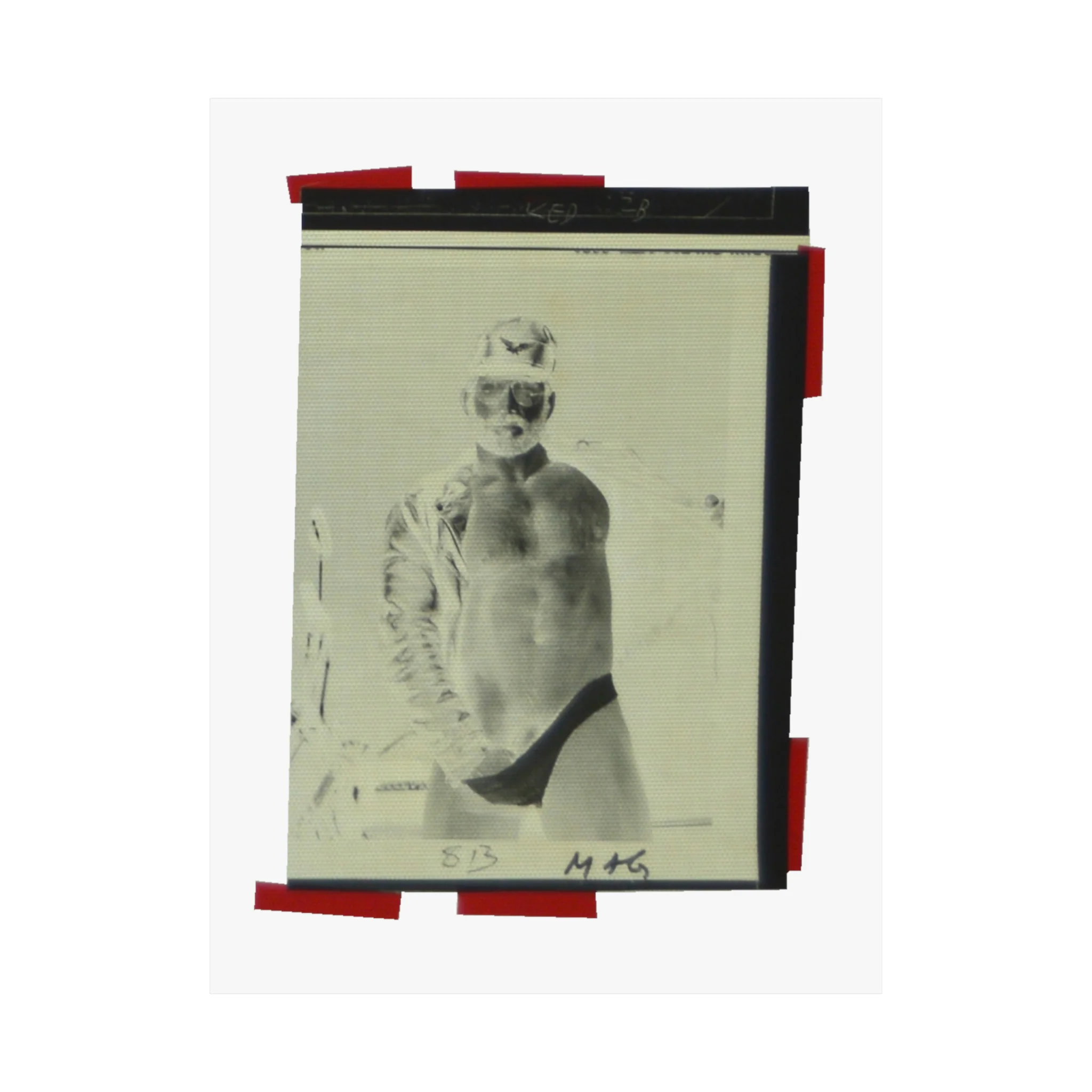 90S VINTAGE GAY PORN TRANSPARENCY Matte Vertical Poster #15 - Image 7