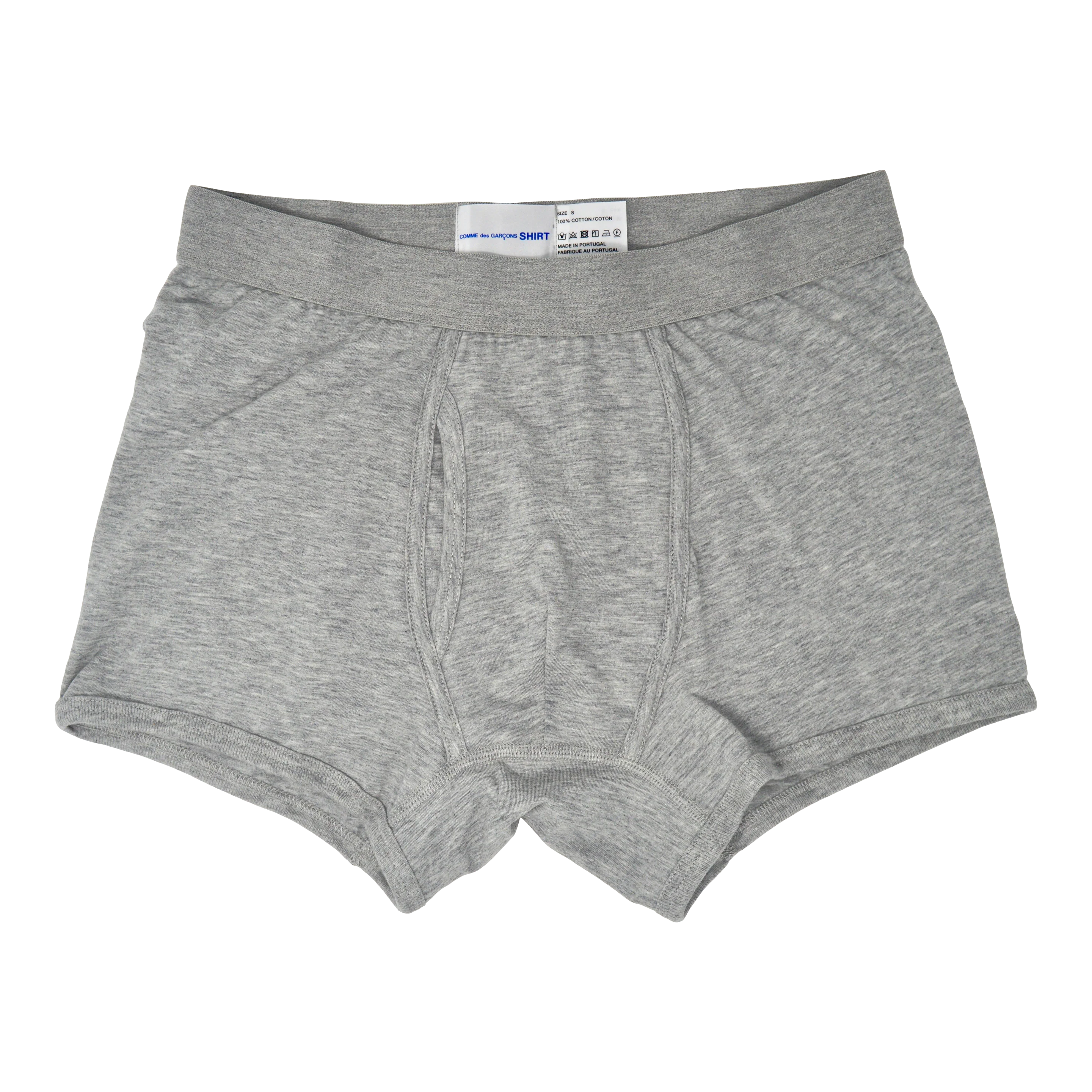 Comme des Garçons Shirt Boxer Briefs Heather Gray - Image 3