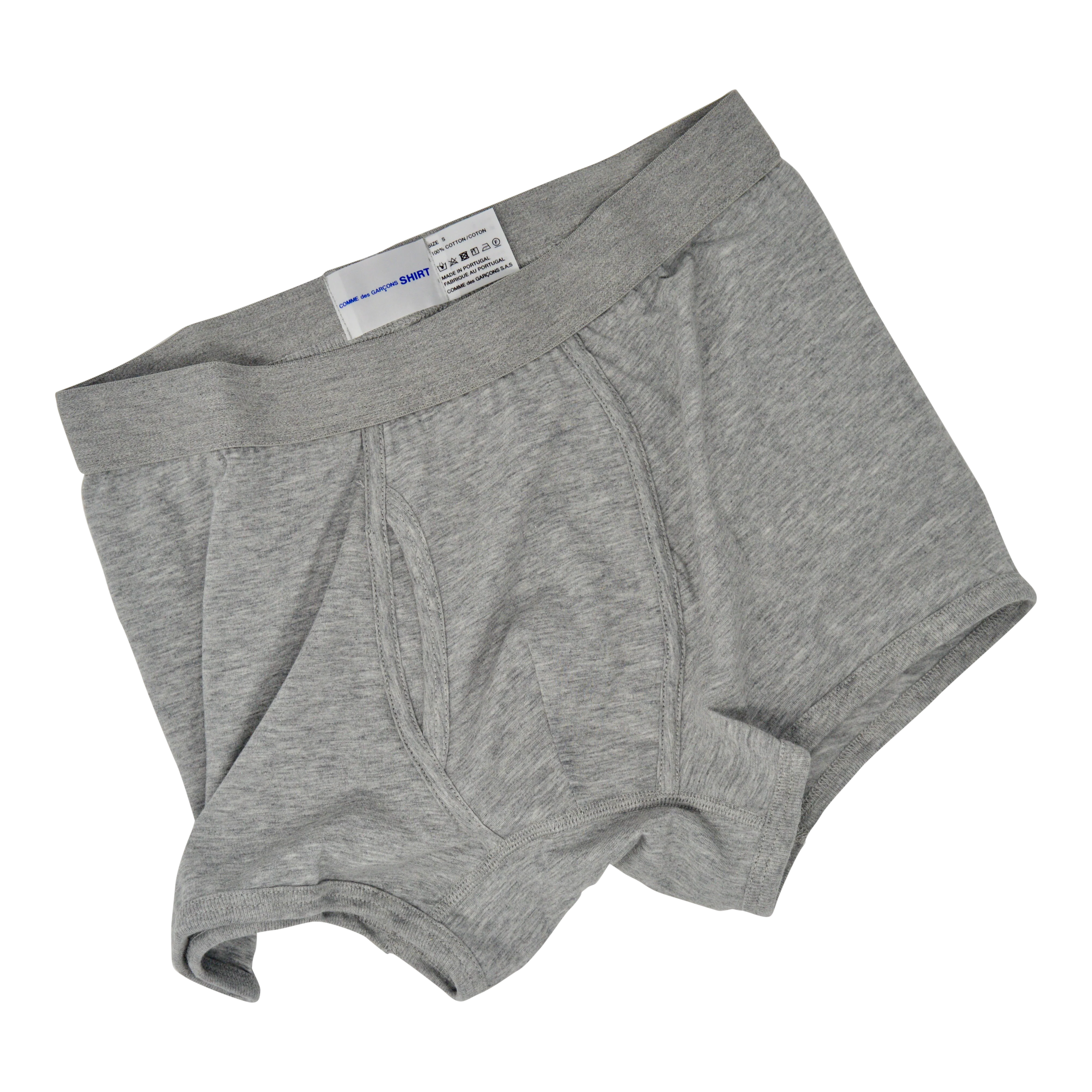 Comme des Garçons Shirt Boxer Briefs Heather Gray - Image 4