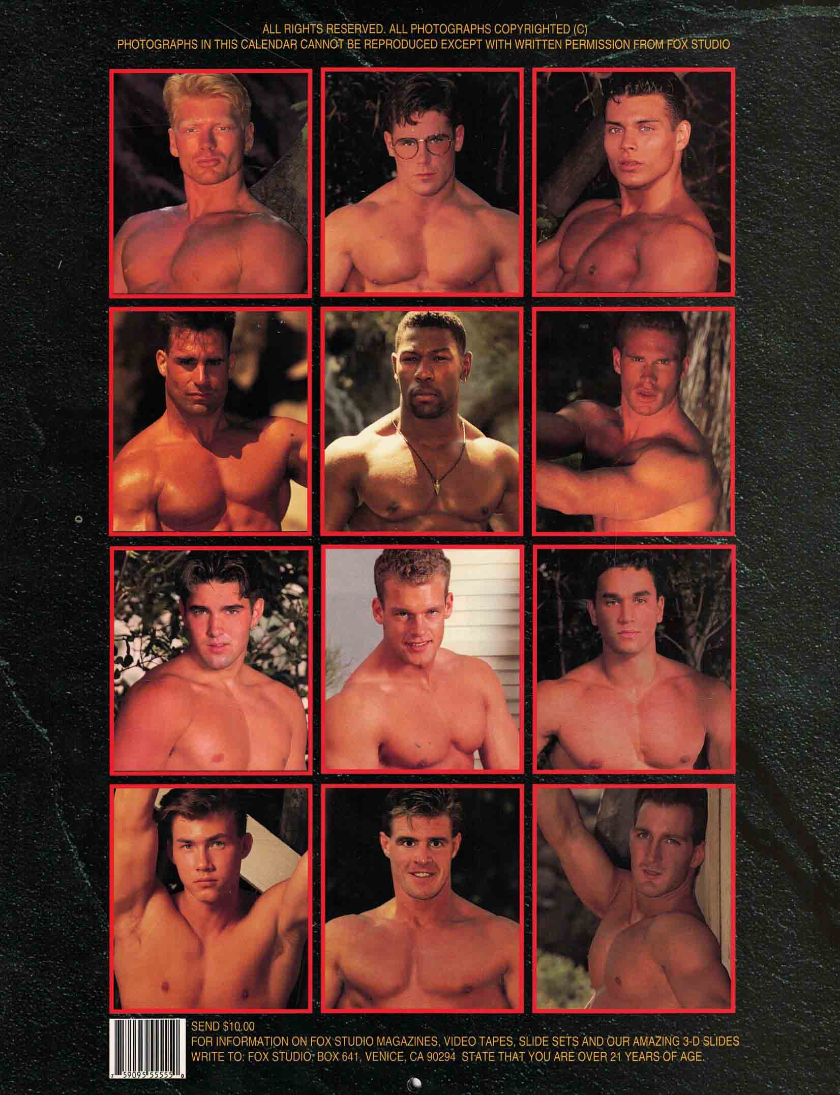 Vintage Fox Studio 1995 Wall Calendar - Image 3