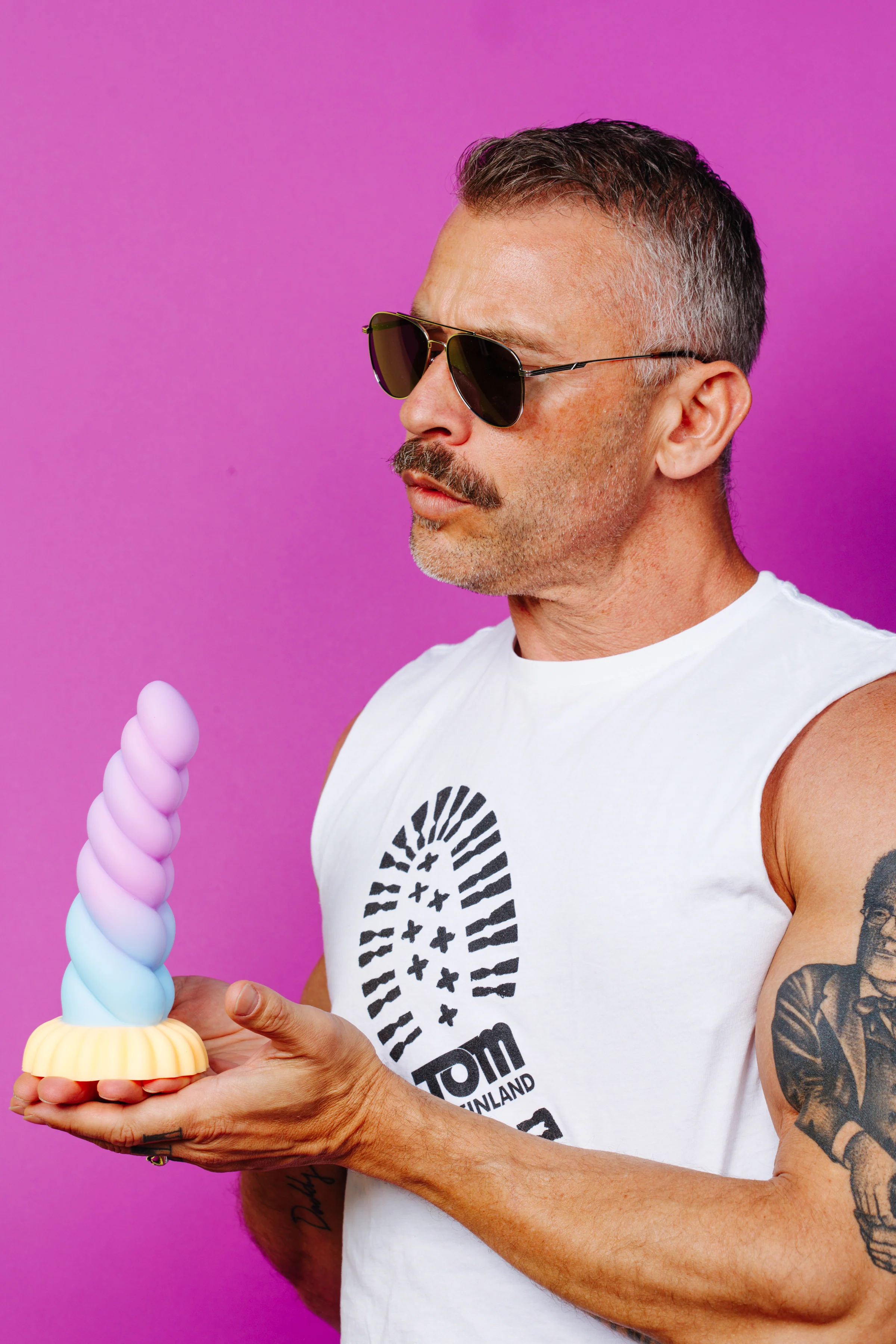 Creature Cock Mystique Silicone Unicorn Dildo - Image 3
