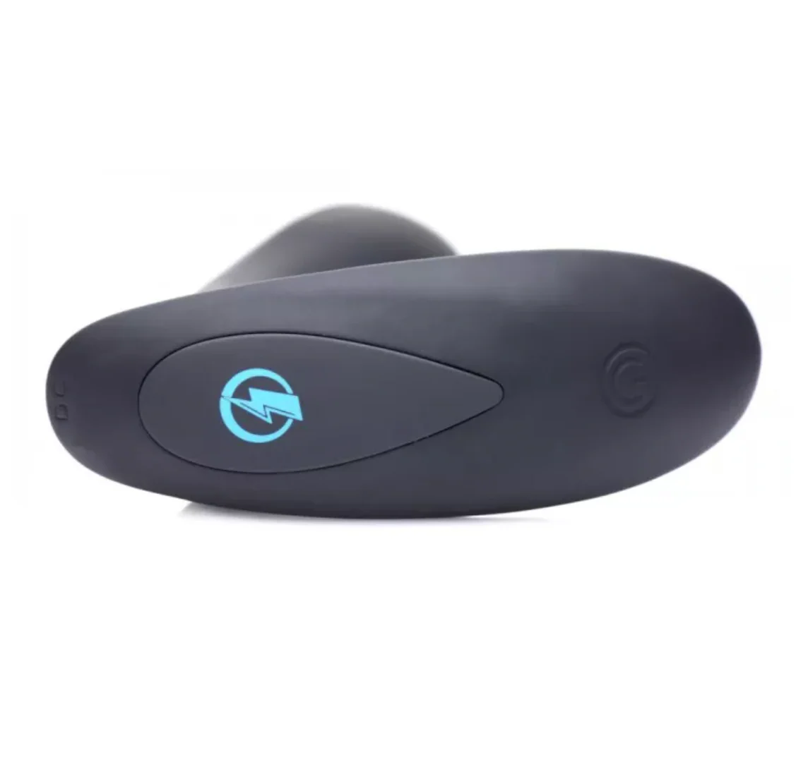 E-Stim Pro Silicone Vibrating Prostate Massager w/ Remote by Zeus - Image 4