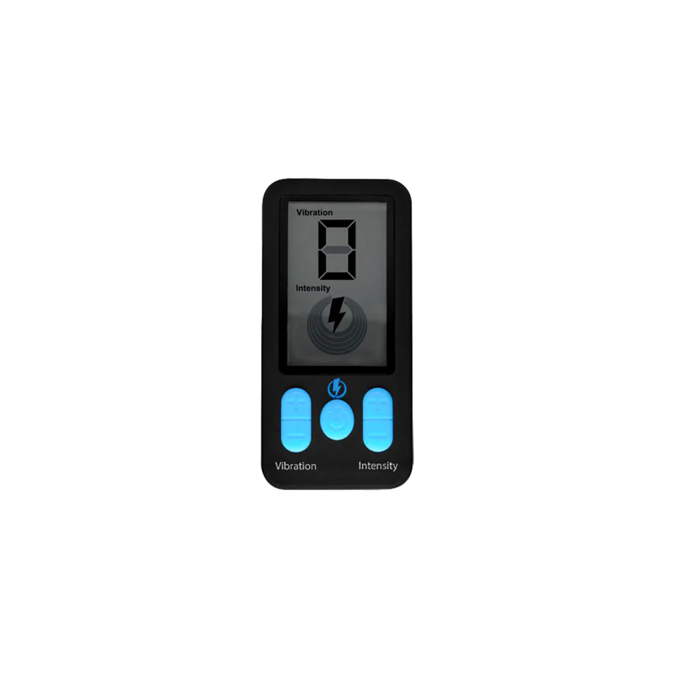 E-Stim Pro Silicone Vibrating Prostate Massager w/ Remote by Zeus - Image 6