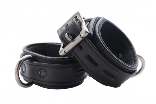 Luxury Locking Ankle Cuffs  by Strict Leather - Image 2