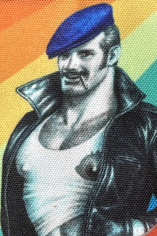 Tom of Finland Fanny Pack Recycled Canvas by Peachy Kings - Image 9