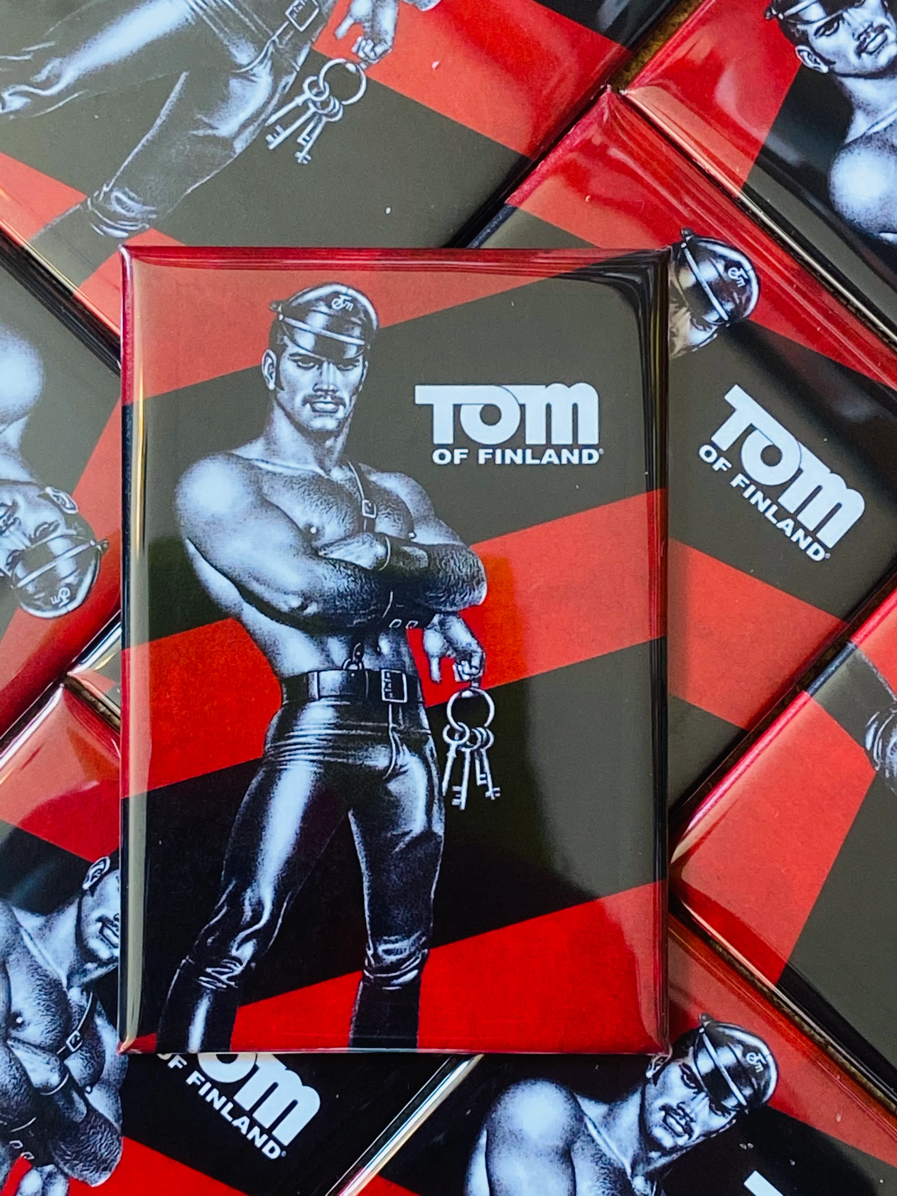 TOM OF FINLAND KEYS MAGNET BY PEACHY KINGS - Image 2