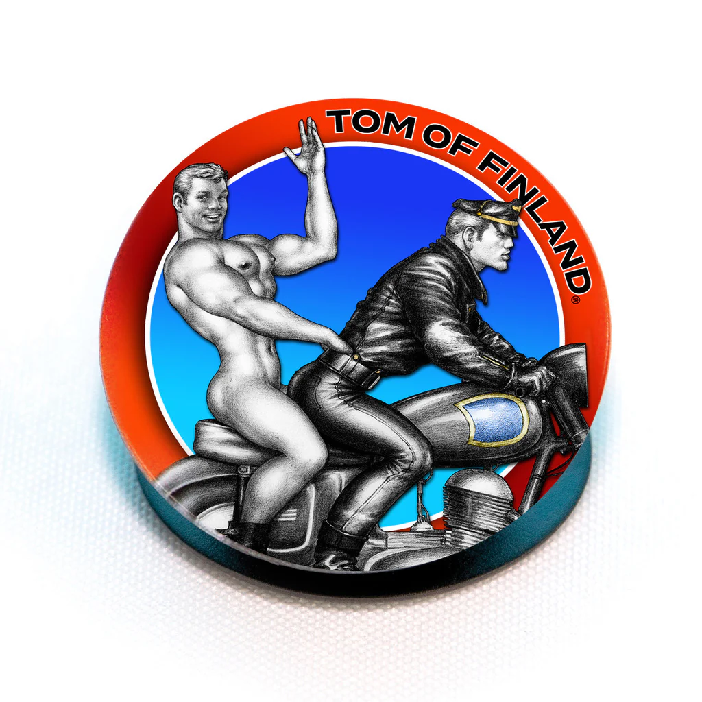 Easy Rider: Tom of Finland Pop Socket by Peachy Kings - Image 4