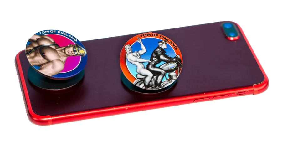 Easy Rider: Tom of Finland Pop Socket by Peachy Kings - Image 5
