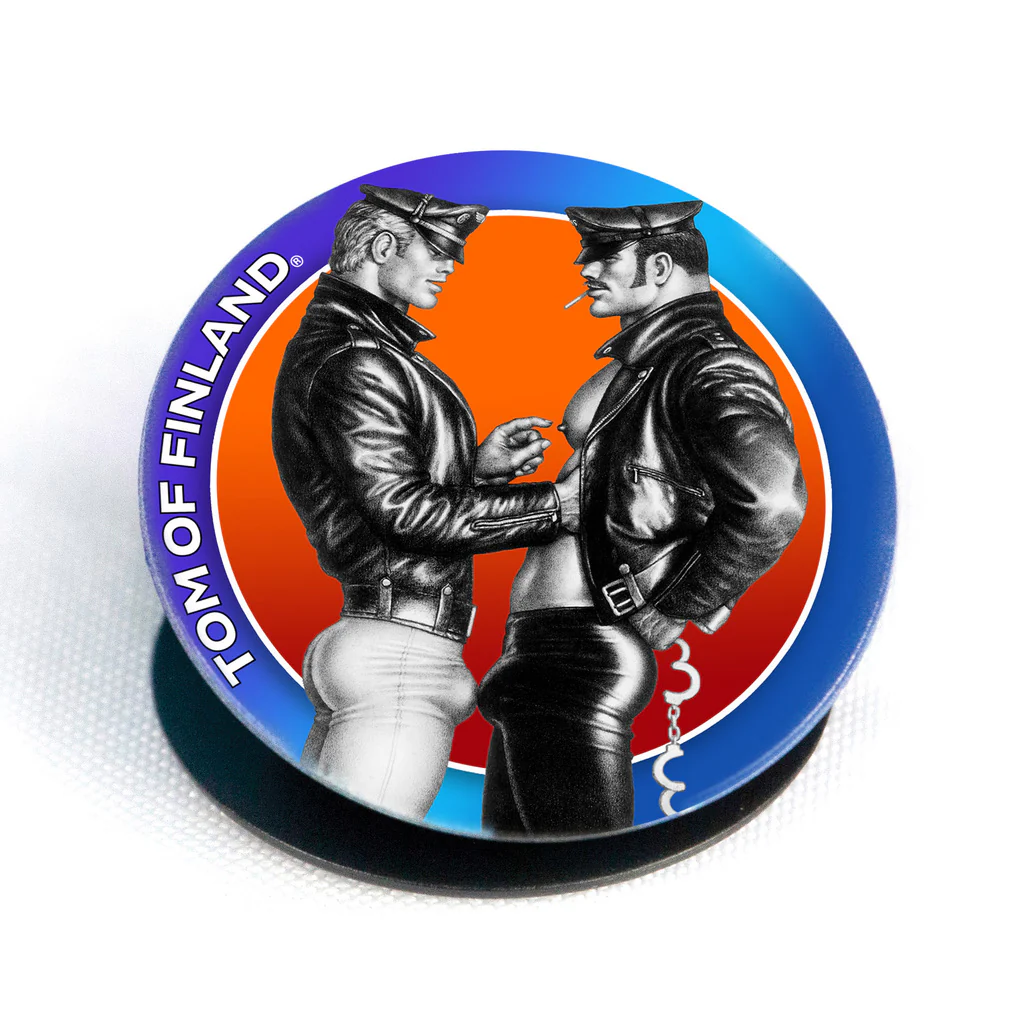 Leather Love: Tom of Finland Pop Sockets by Peachy Kings - Image 3