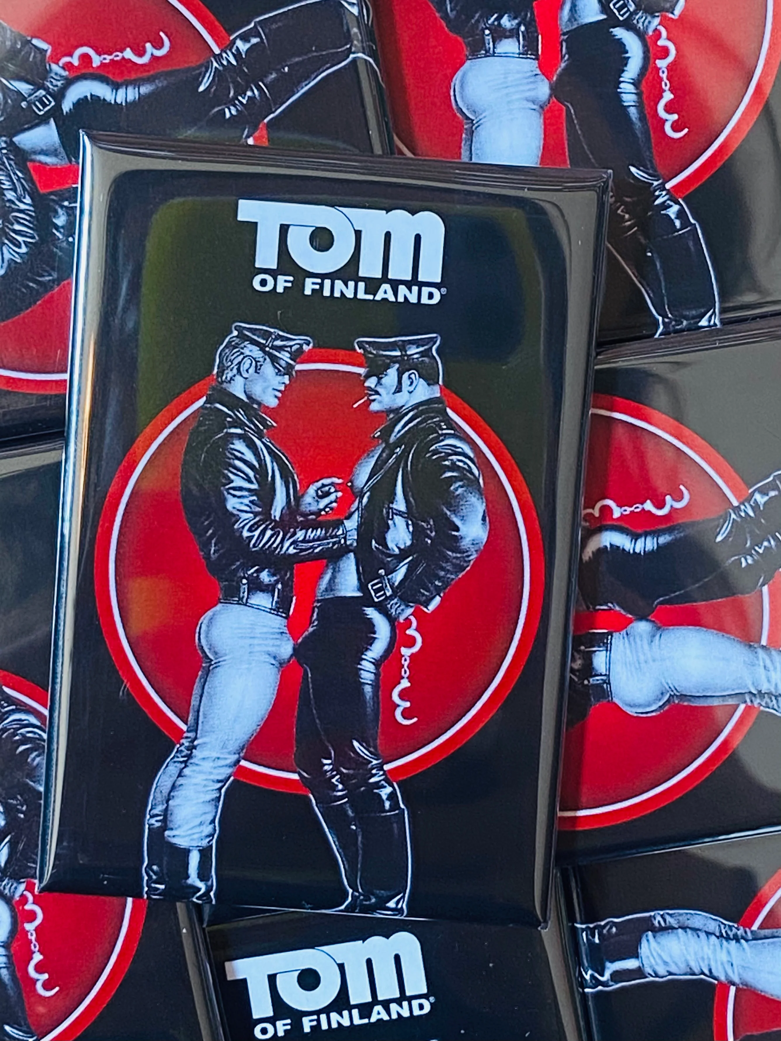 TOM OF FINLAND TITTY TIME MAGNET BY PEACHY KINGS - Image 2