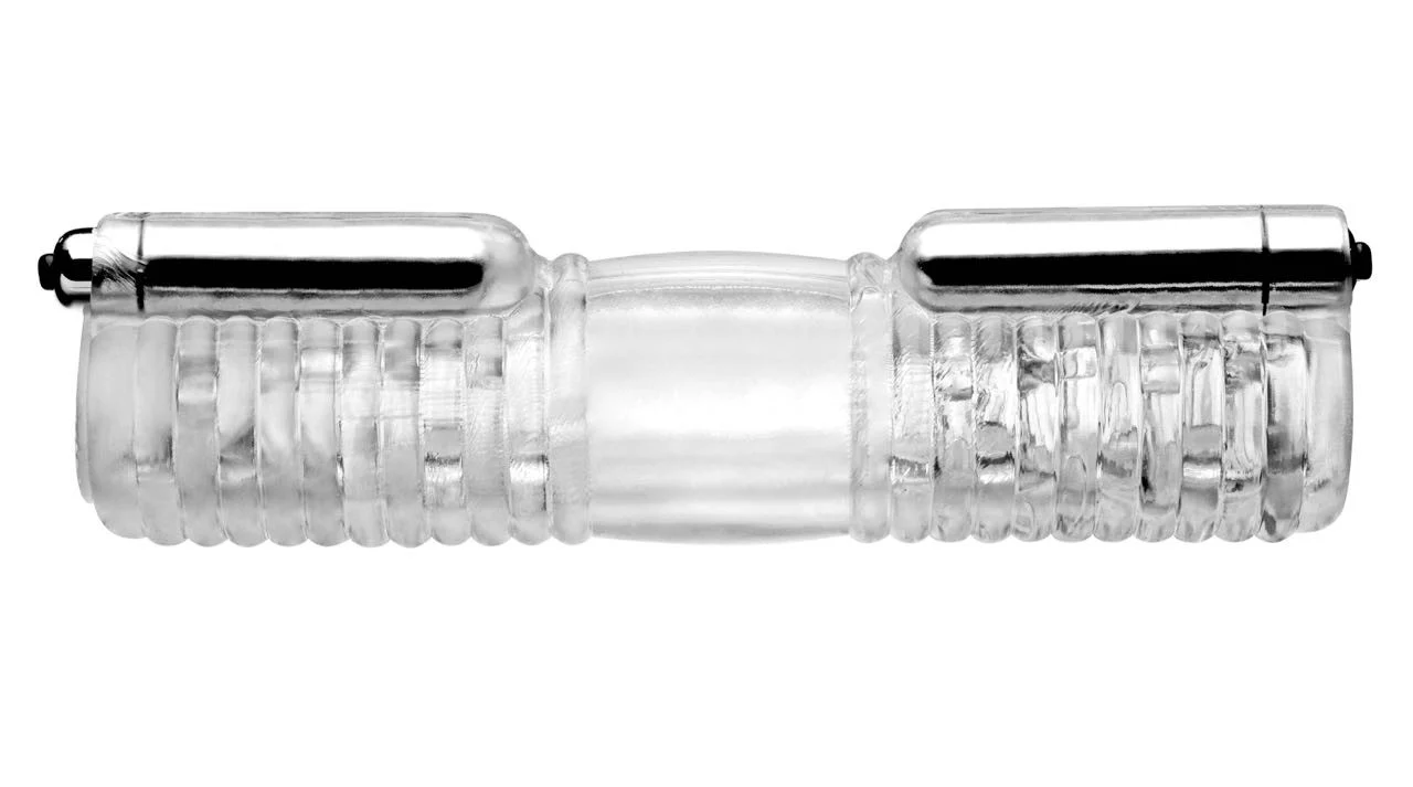 Tom of Finland Head-to-Head Vibrating Sleeve - Image 4